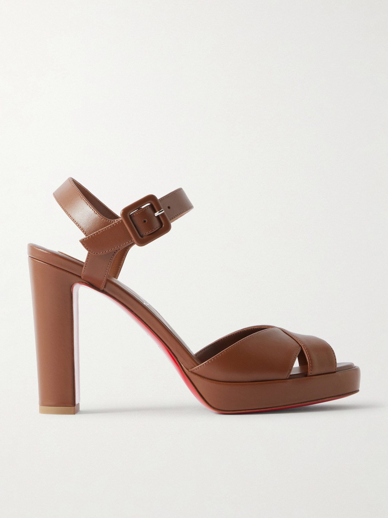 Cora 100 Leather Platform Sandals