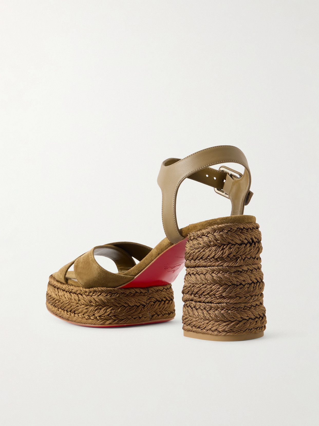 Calakala 85 Suede Cross Upper Platform Sandal
