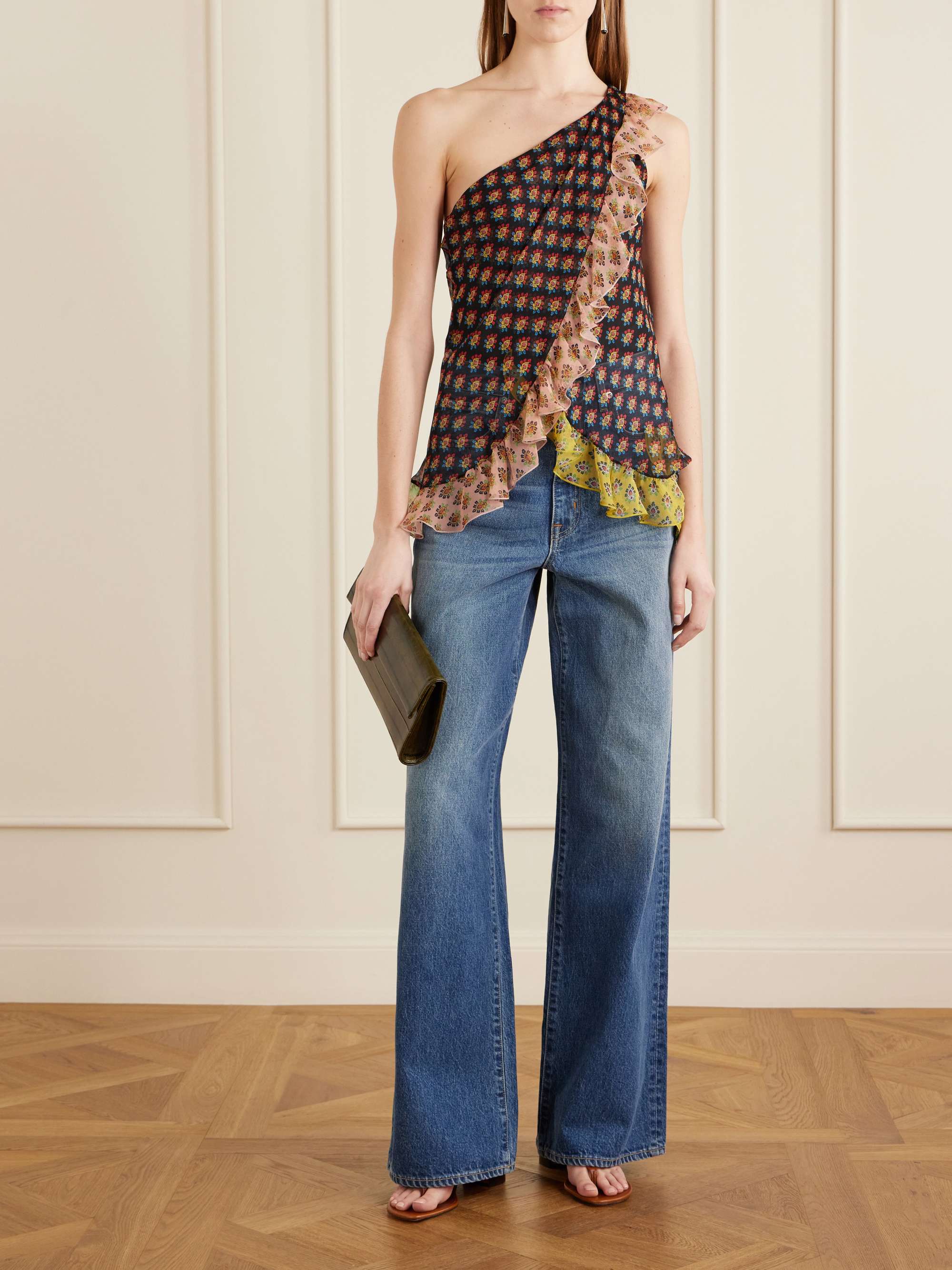 CHRISTIAN LOUBOUTIN Janetonga 55 leather sandals | NET-A-PORTER
