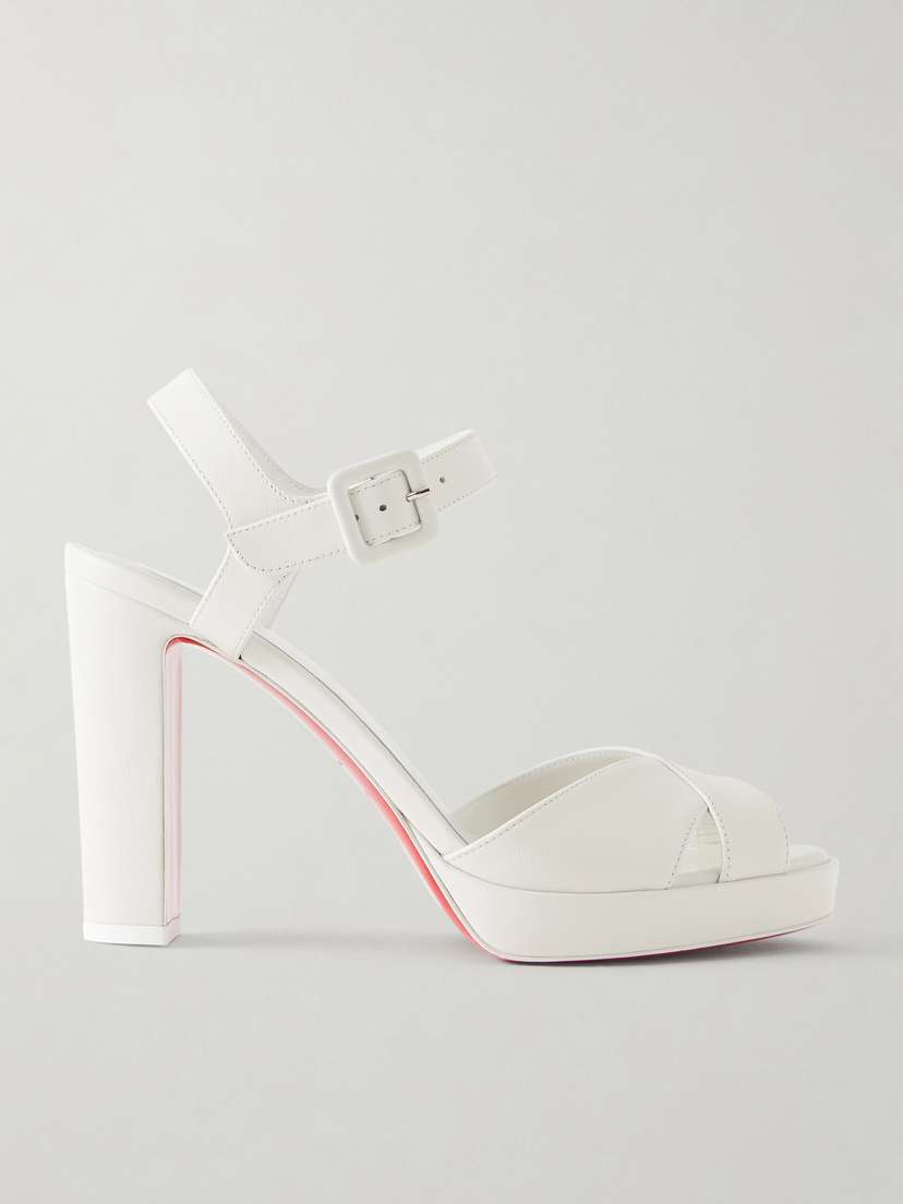 Christian Louboutin Cora 10 Leather Sandals