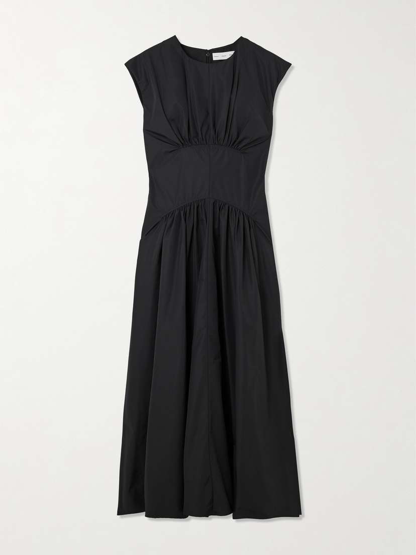 Proenza Schouler White Label Nyssa Gathered Shell Midi Dress