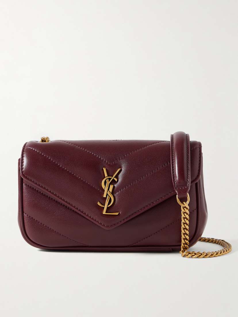 Saint Laurent Loulou Matelassé Leather Shoulder Bag