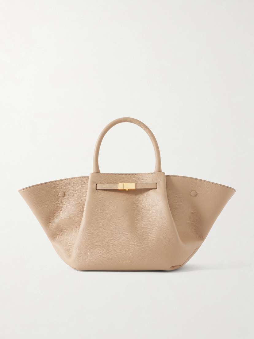DeMellier The New York Midi Textured Leather Tote