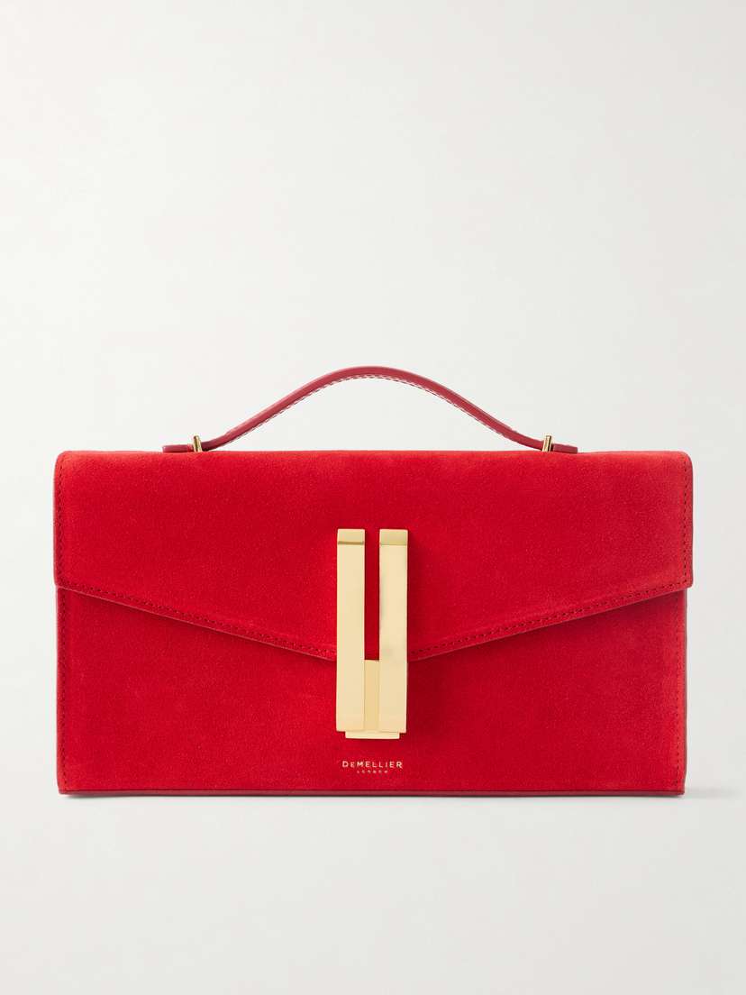 DeMellier The Vancouver Suede Shoulder Bag
