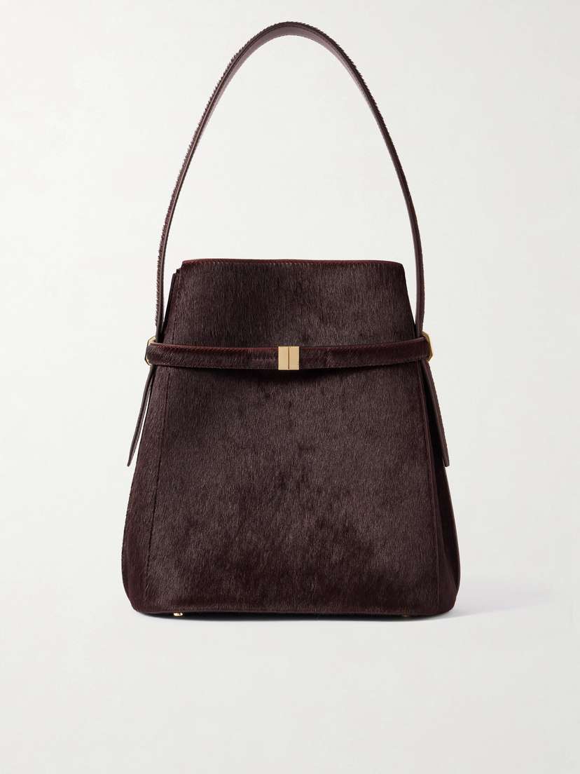 Toteme — Belted pony hair tote