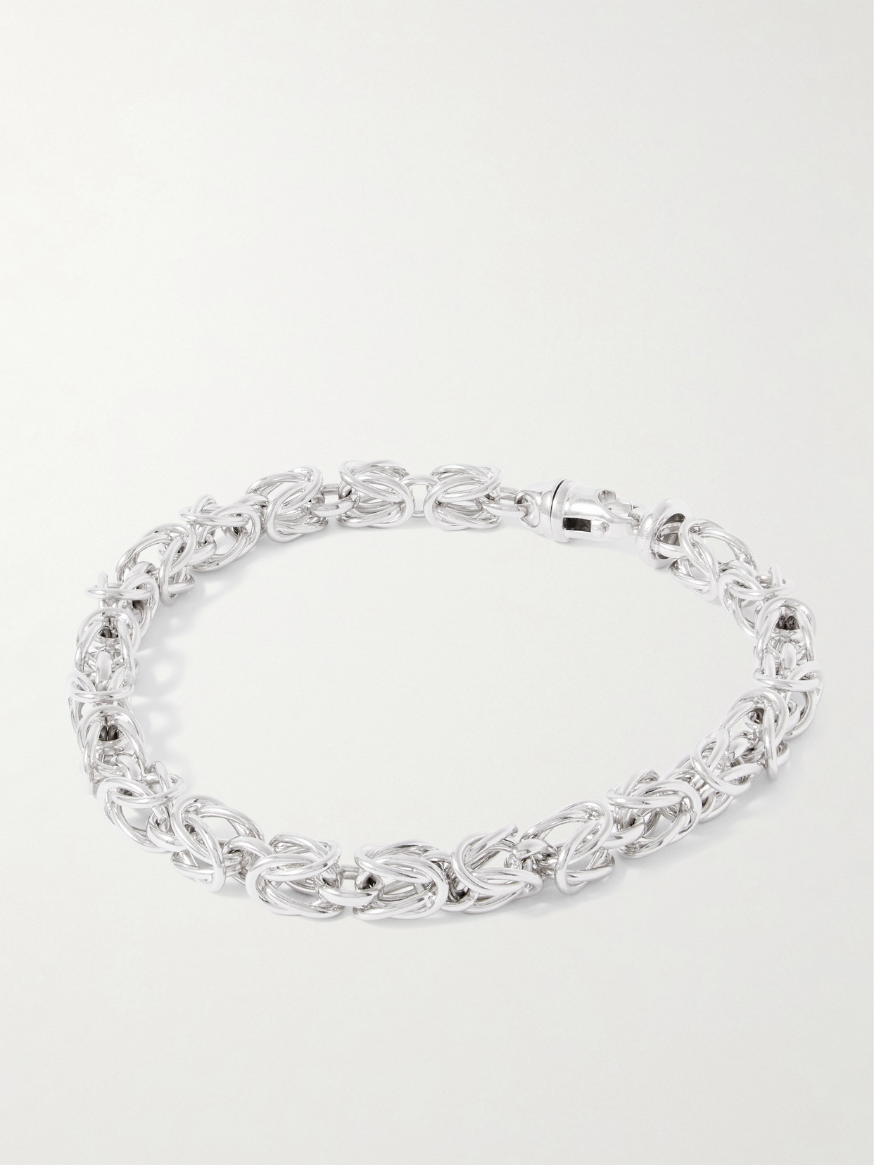 Totême Byzantine Rhodium-plated Necklace In Metallic