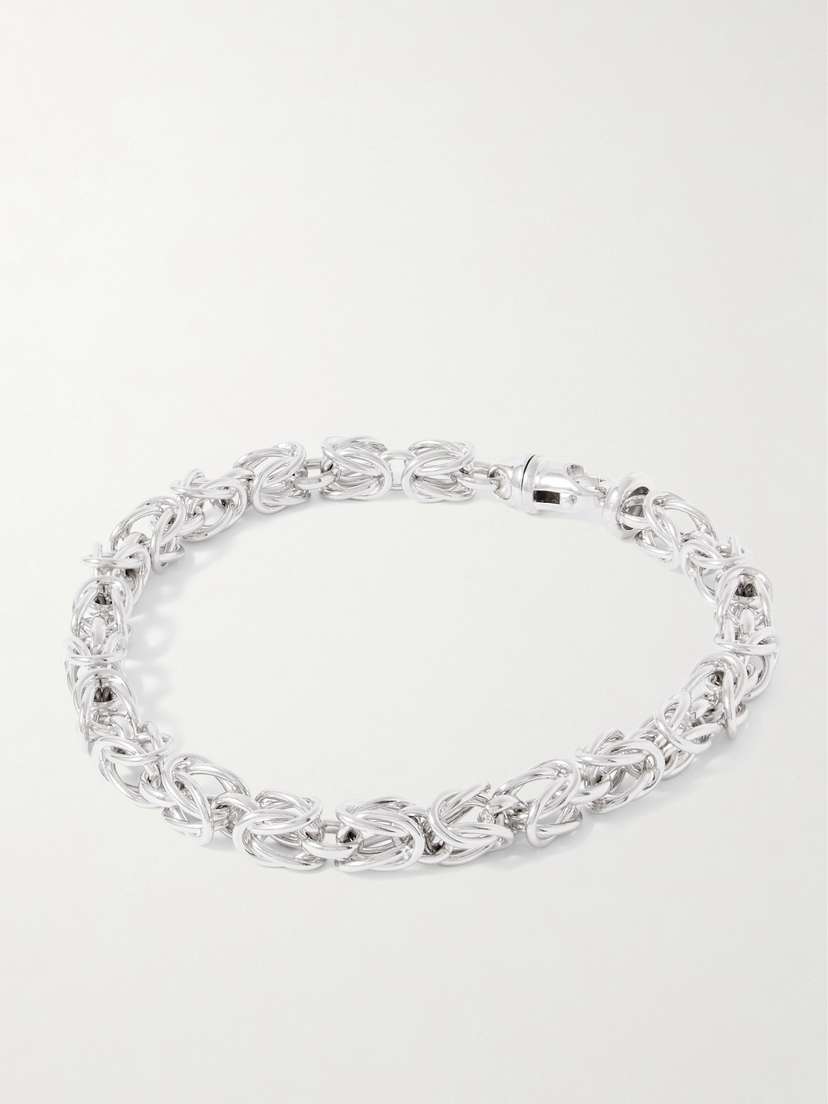 TOTEME Byzantine Rhodium-plated Necklace