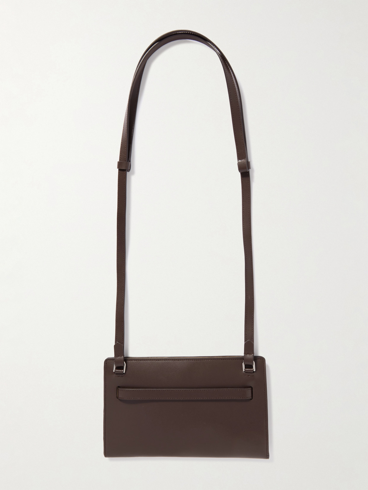 Totême Leather Shoulder Bag In Brown