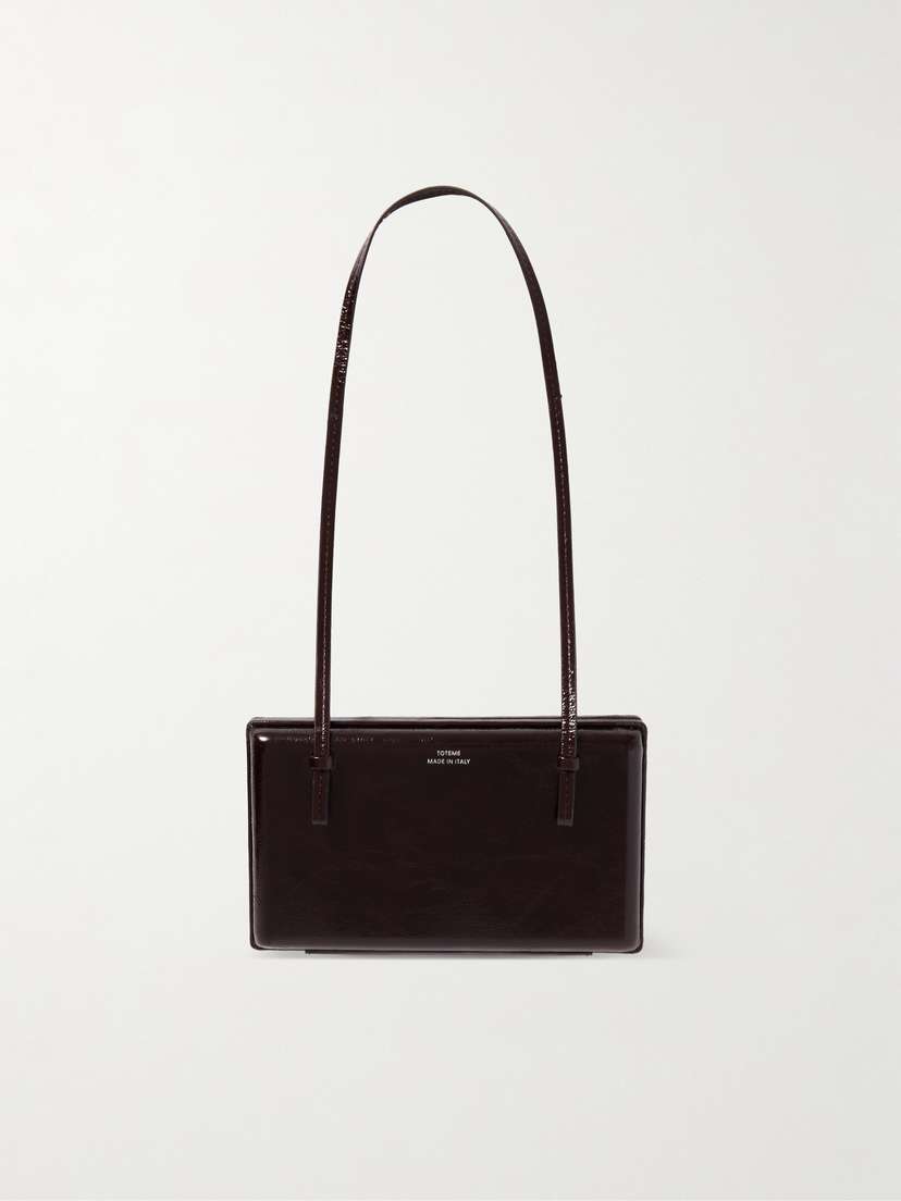 Toteme — Cocktail Naplack patent-leather shoulder bag