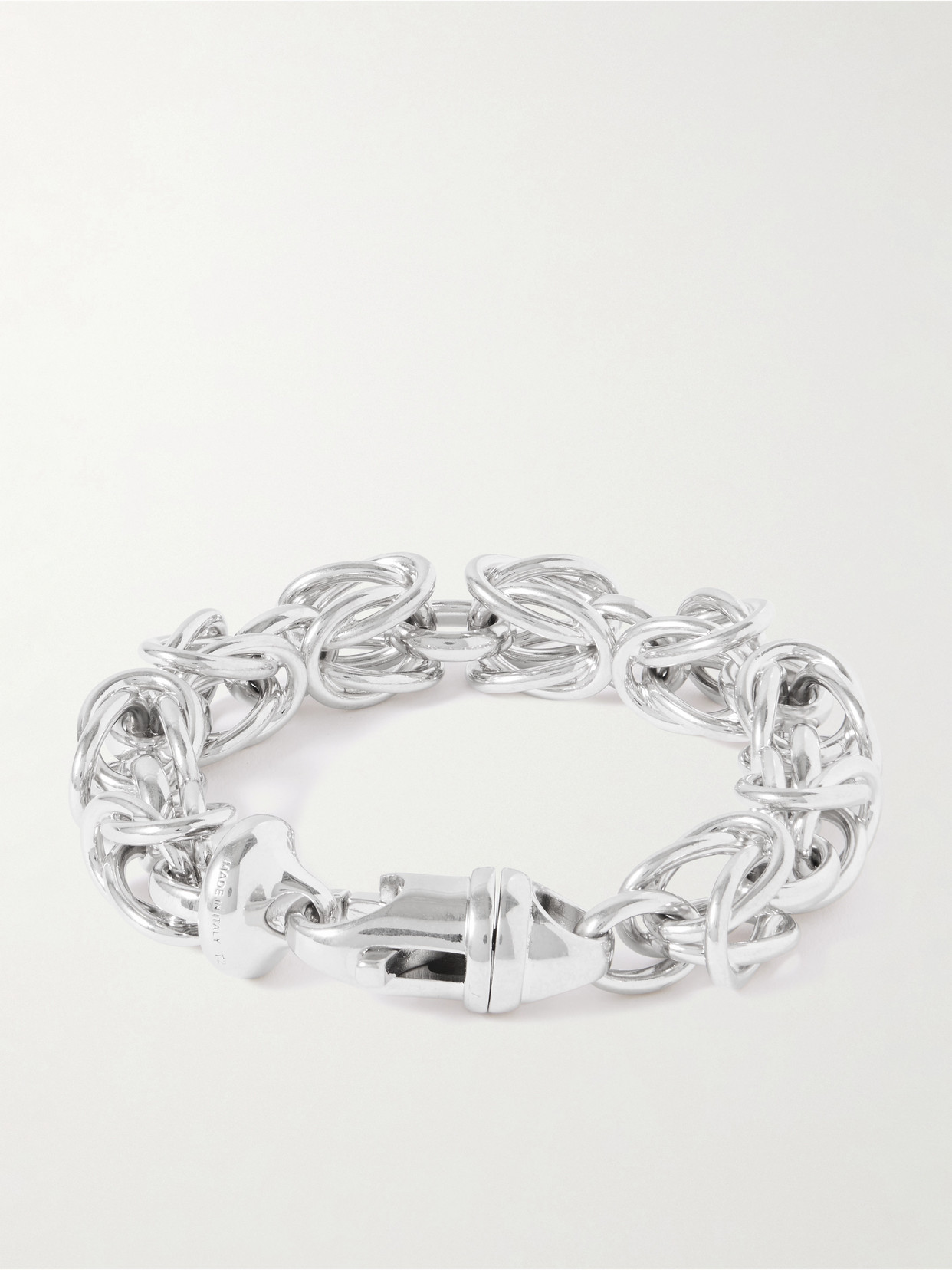 Totême Byzantine Rhodium-plated Bracelet In Silver