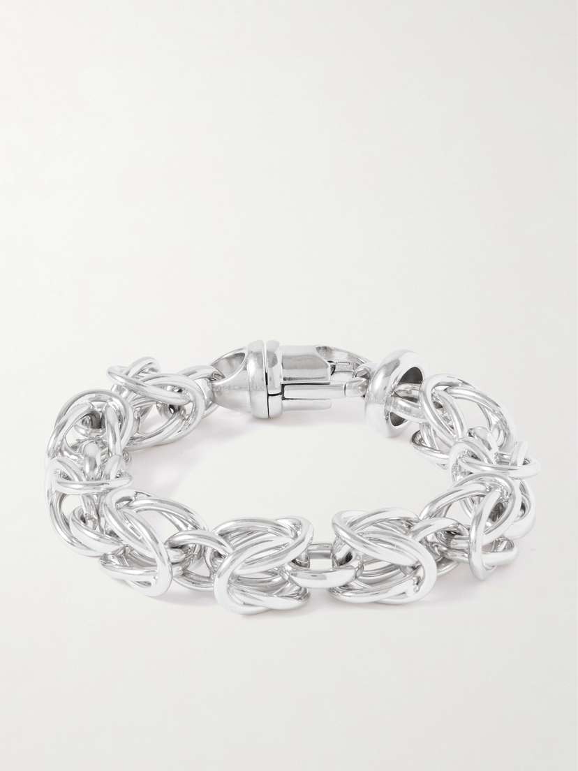 TOTEME Byzantine Rhodium-plated Bracelet