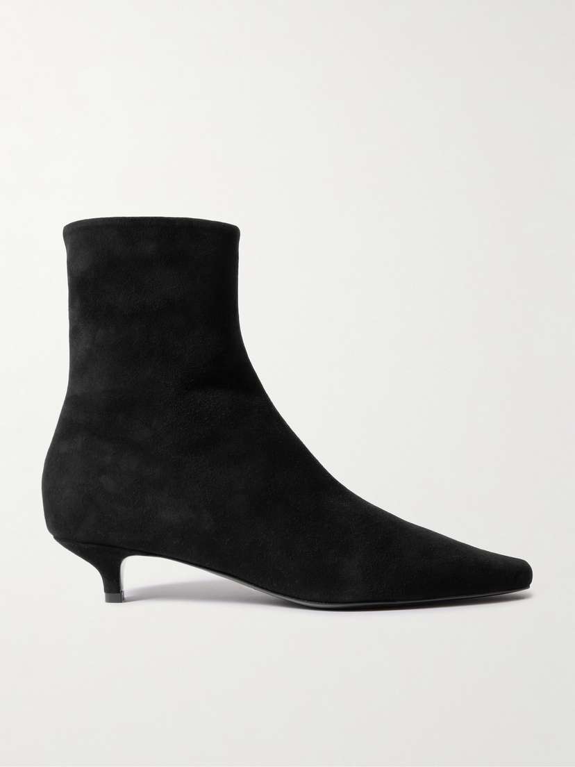 TOTEME Suede Ankle Boots