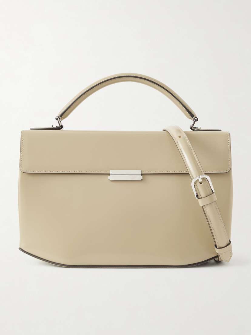 TOTEME Box Leather Shoulder Bag