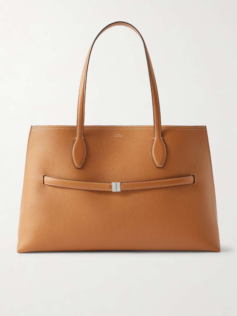 Toteme — Lounge large textured-leather tote