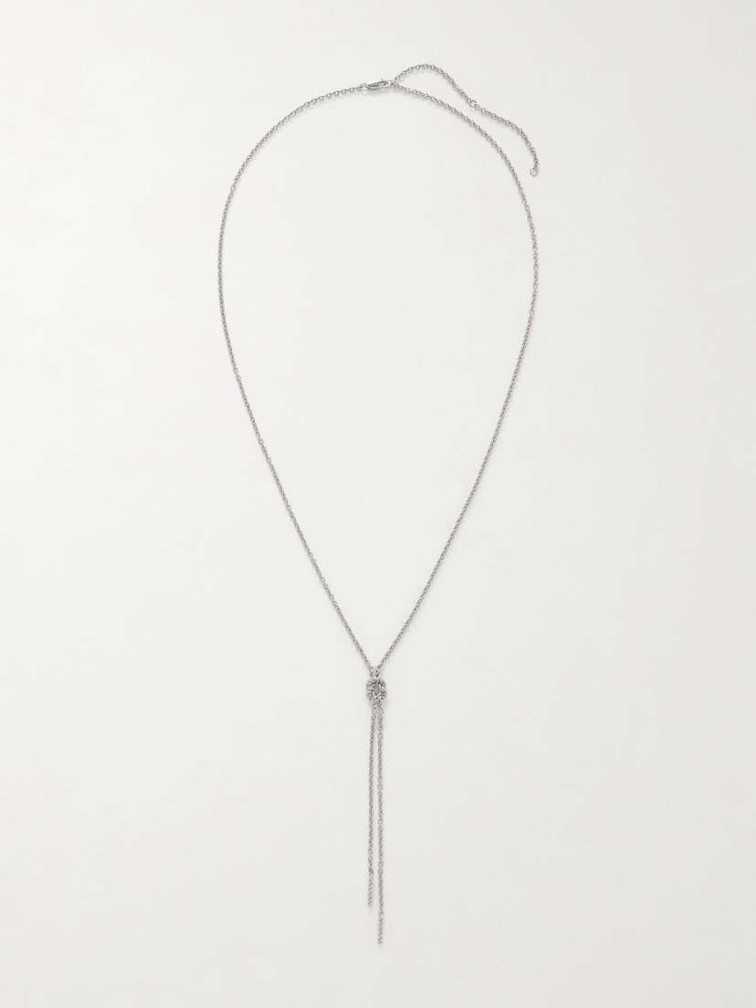 TOTEME Rhodium-plated Necklace