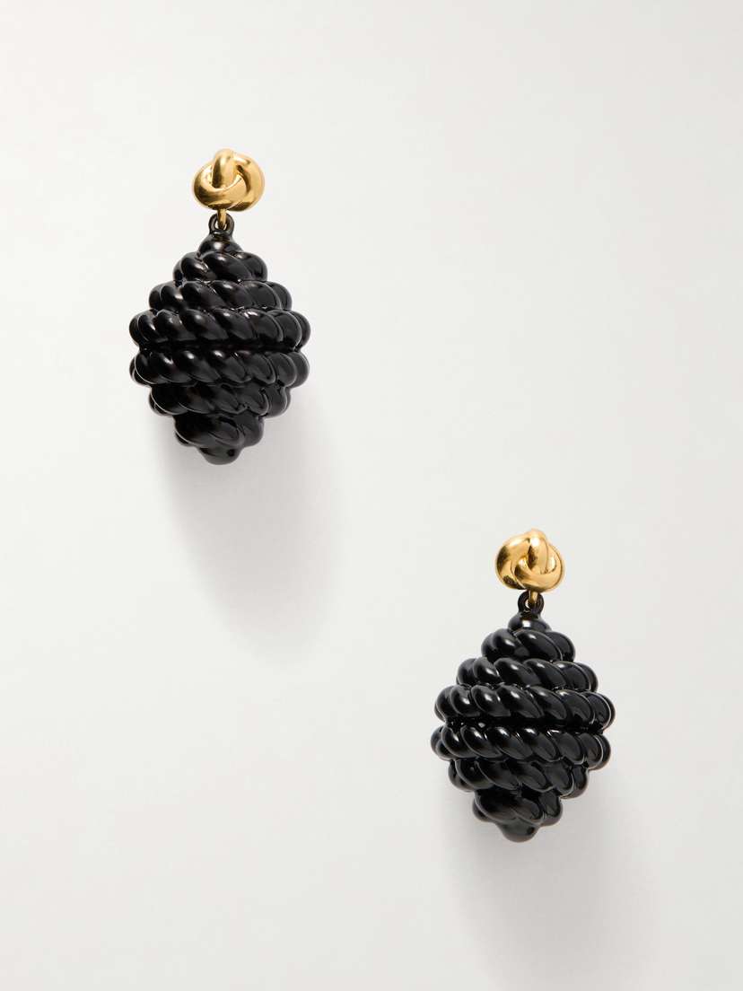 TOTEME Rope Drop Earrings