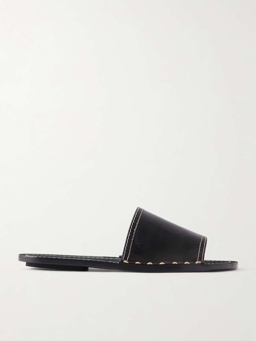 TOTEME Studded Leather Slides