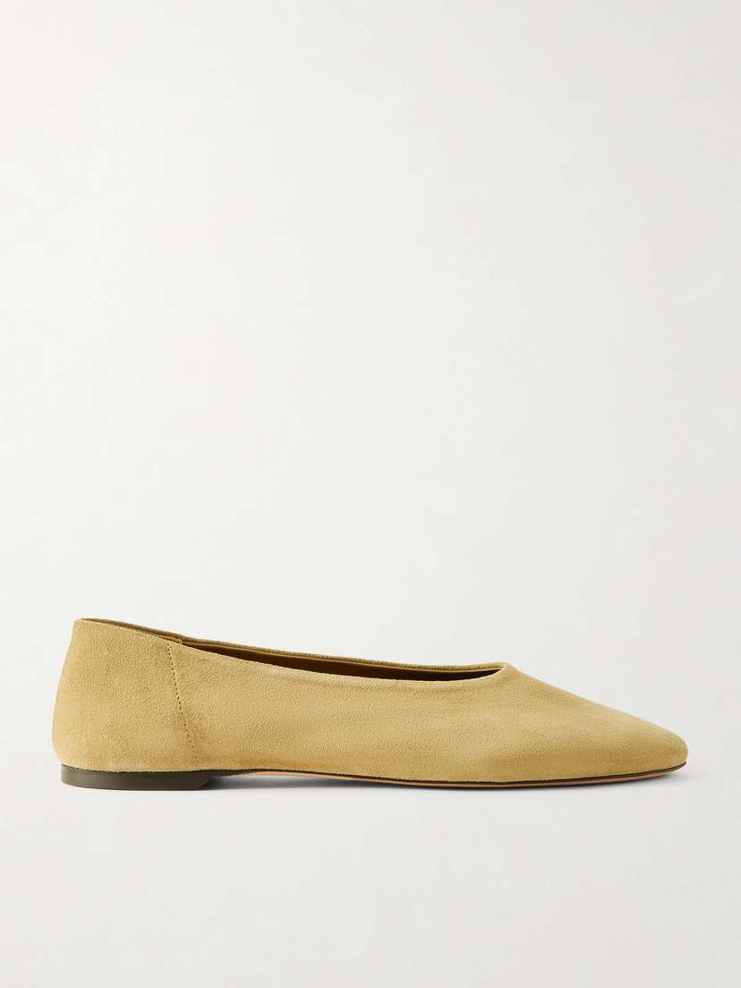 TOTEME Slip Suede Ballet Flats