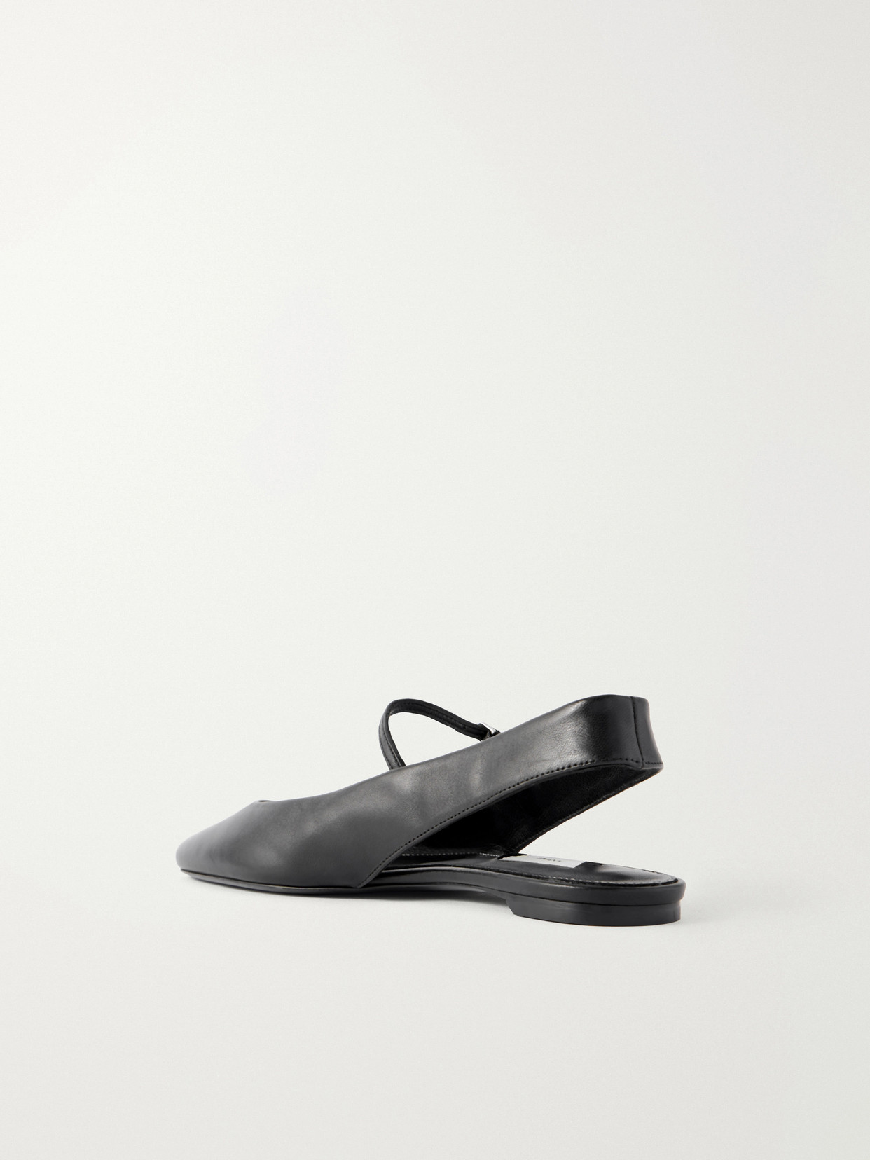 Totême Nappa Leather Slingback Mary Jane Ballerina Flats In Multi