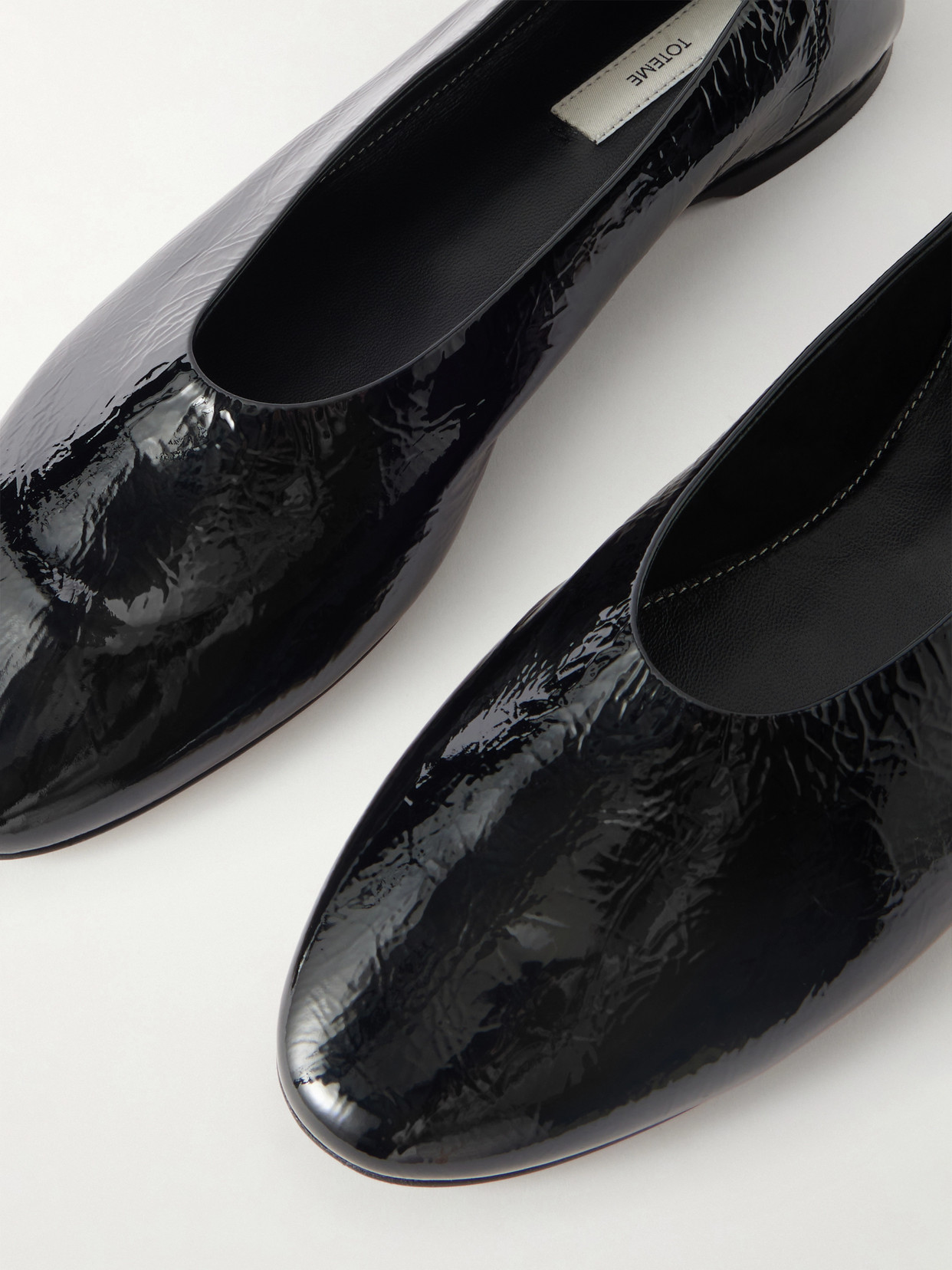 Crinkled Ballet Flats