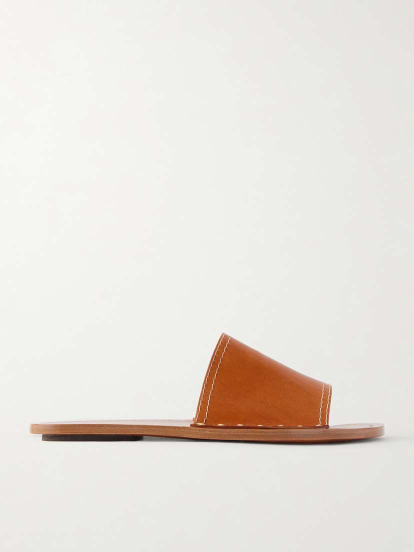 TOTEME Studded Leather Slides