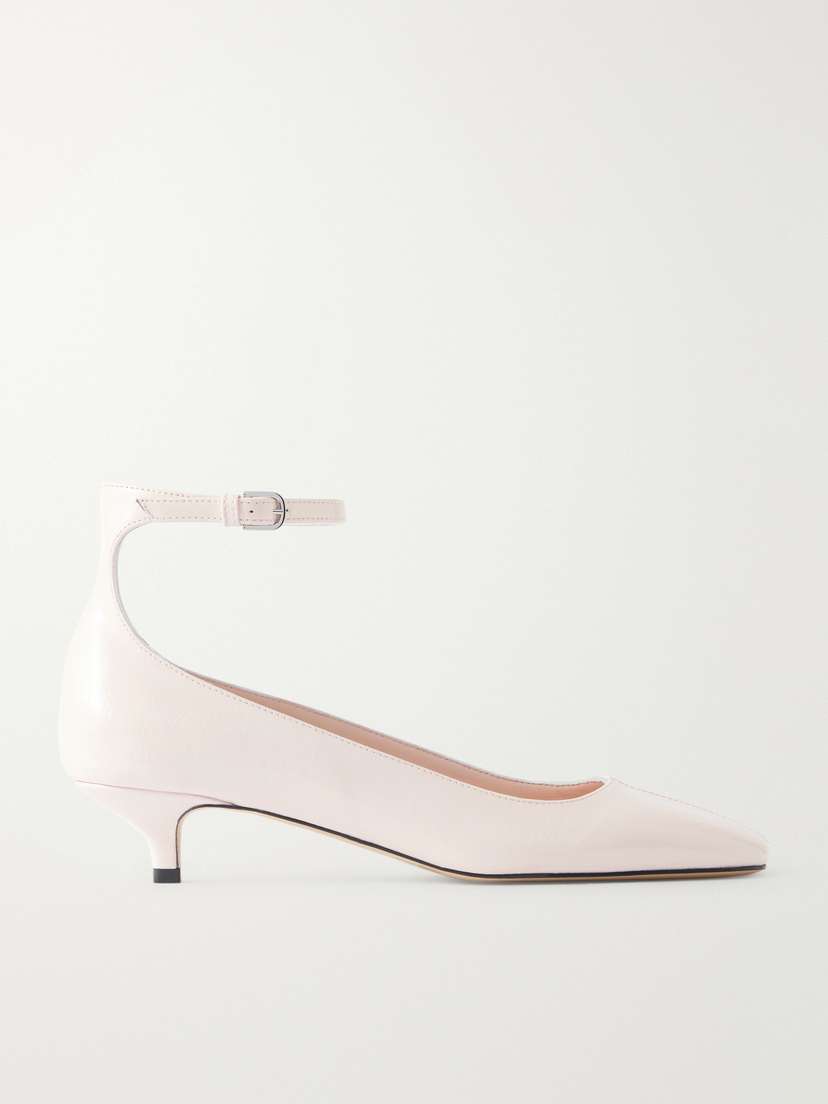 TOTEME Glossed-leather Pumps