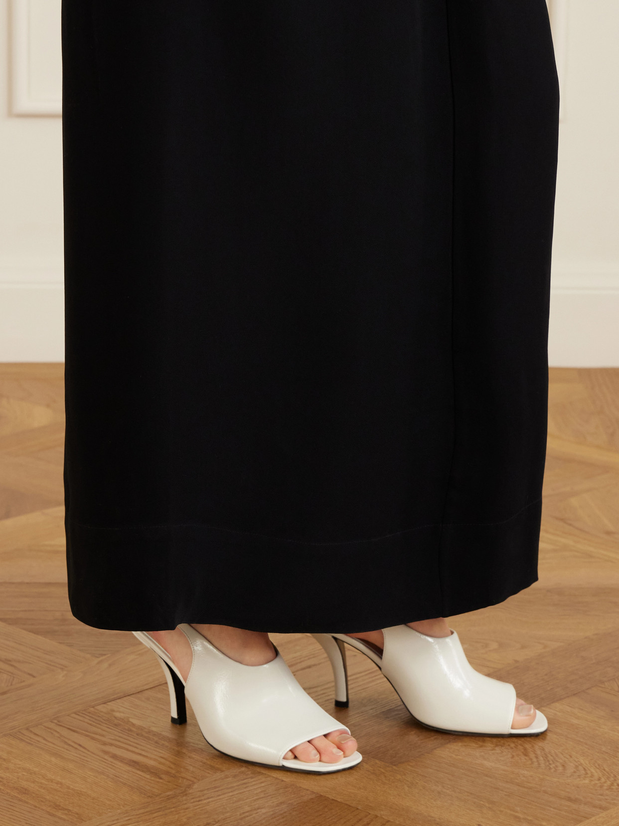 Totême Women White Slingback Heels, 7.5 Luxury Pumps & Heels For Women Darveys In White