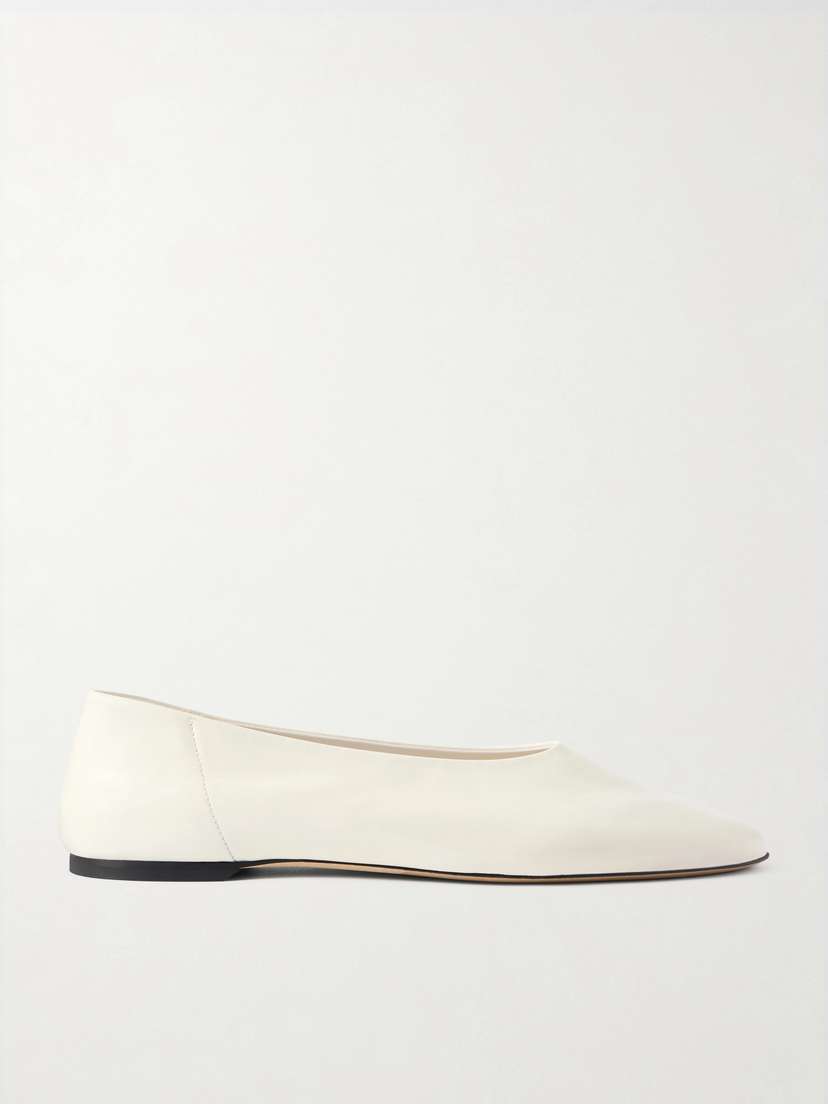 TOTEME Slip Leather Ballet Flats