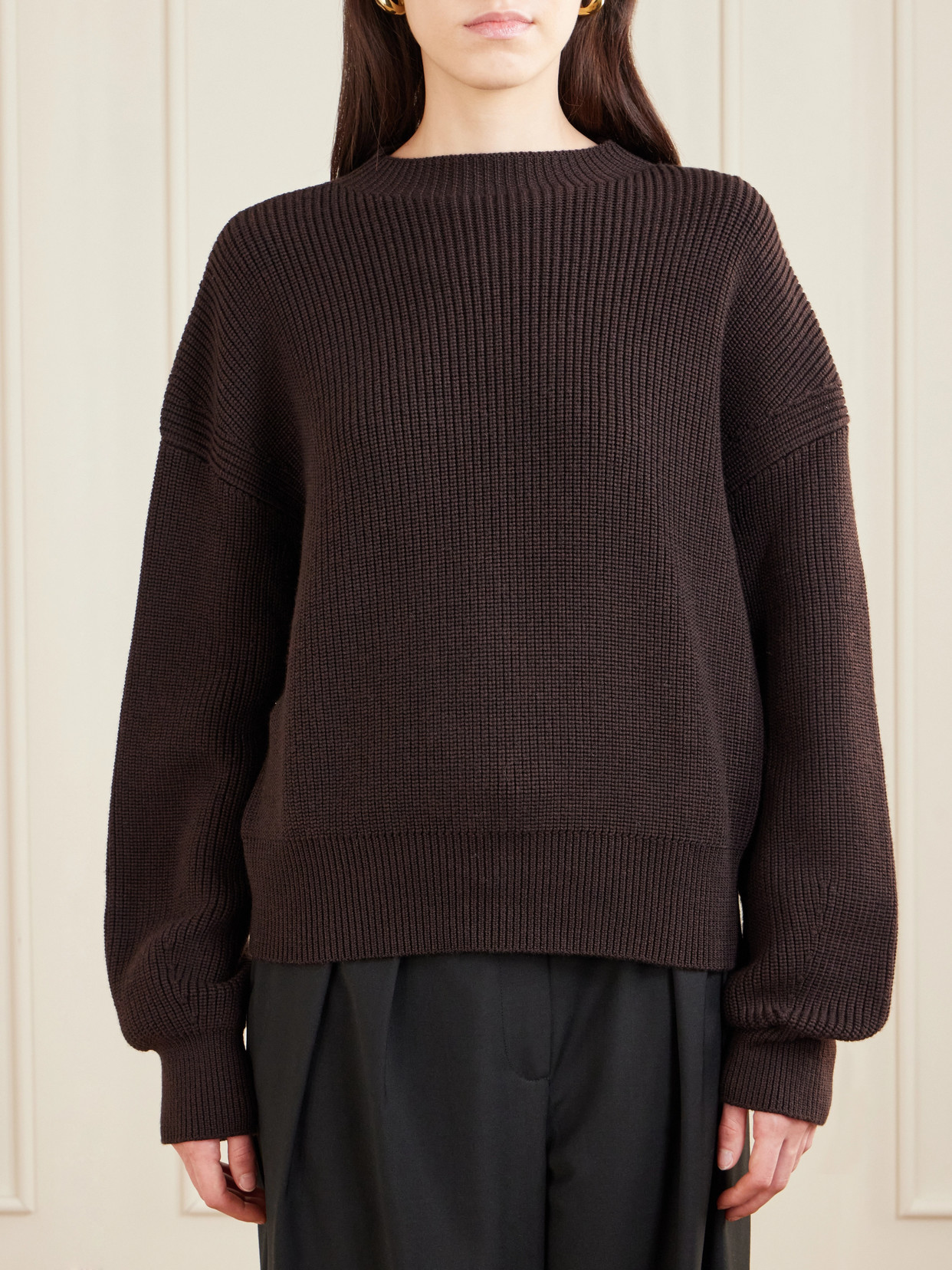 Ribbed Merino Sweater