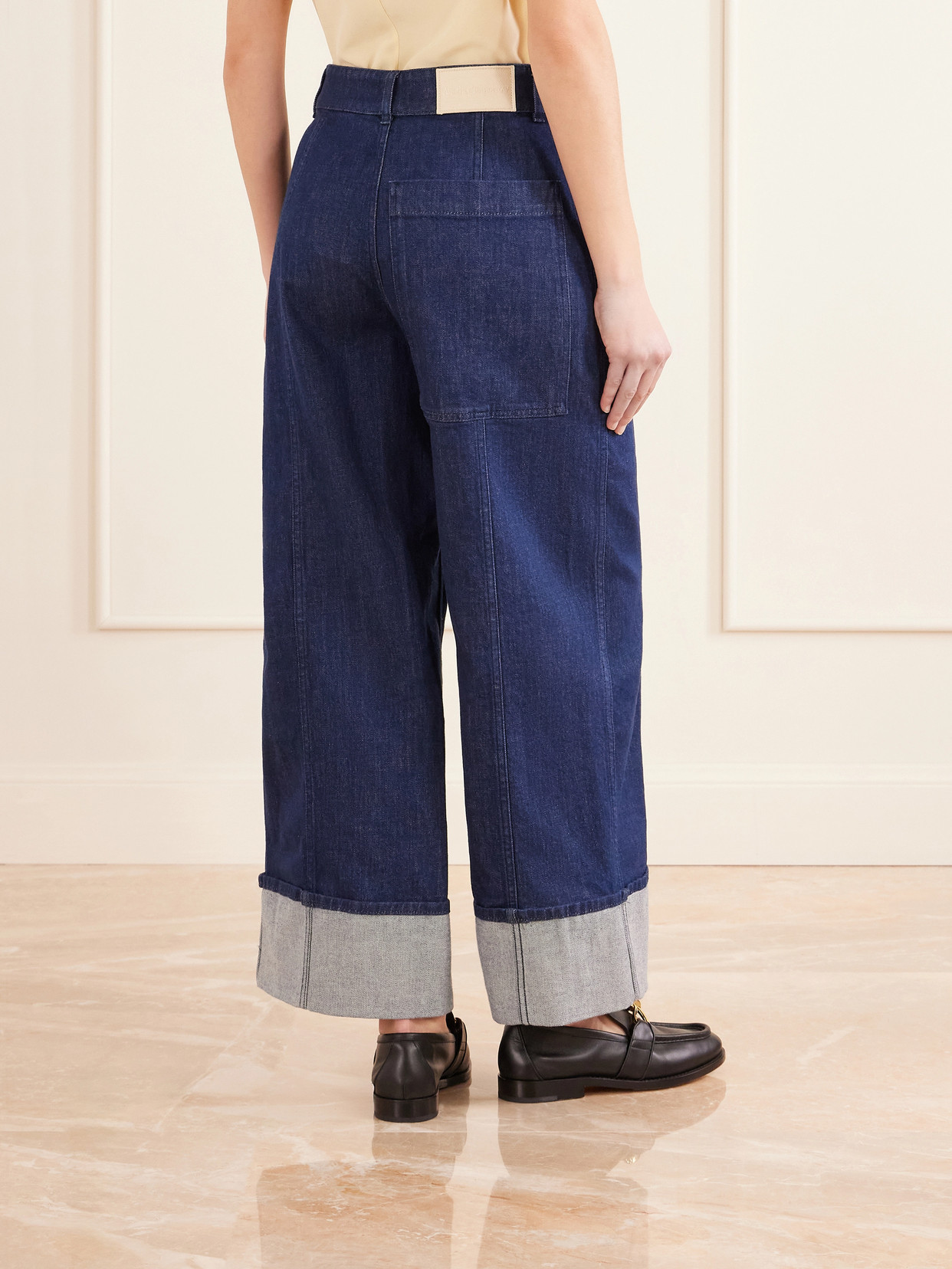 Organic High-Rise Wide- Leg