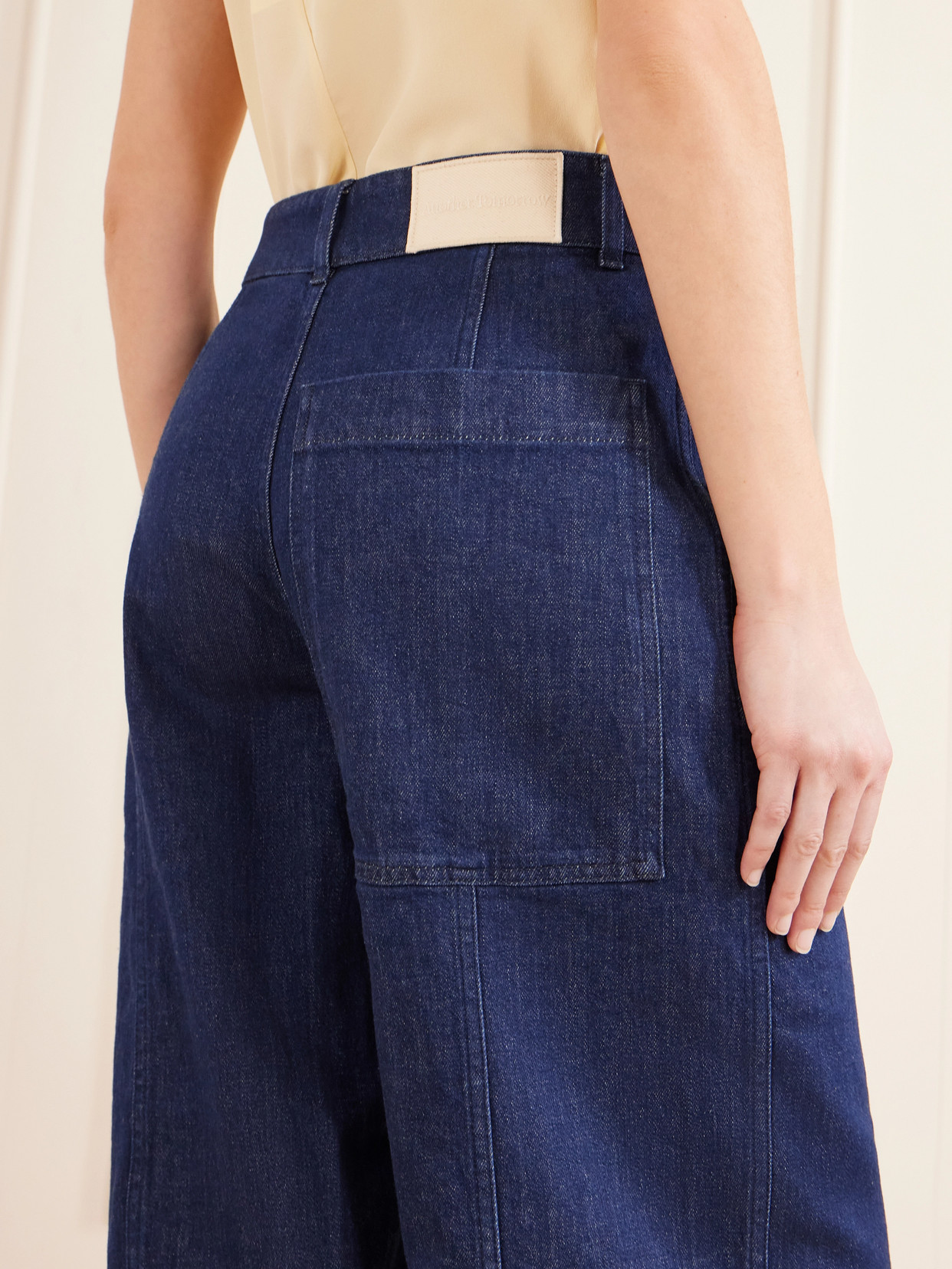 Organic High-Rise Wide- Leg