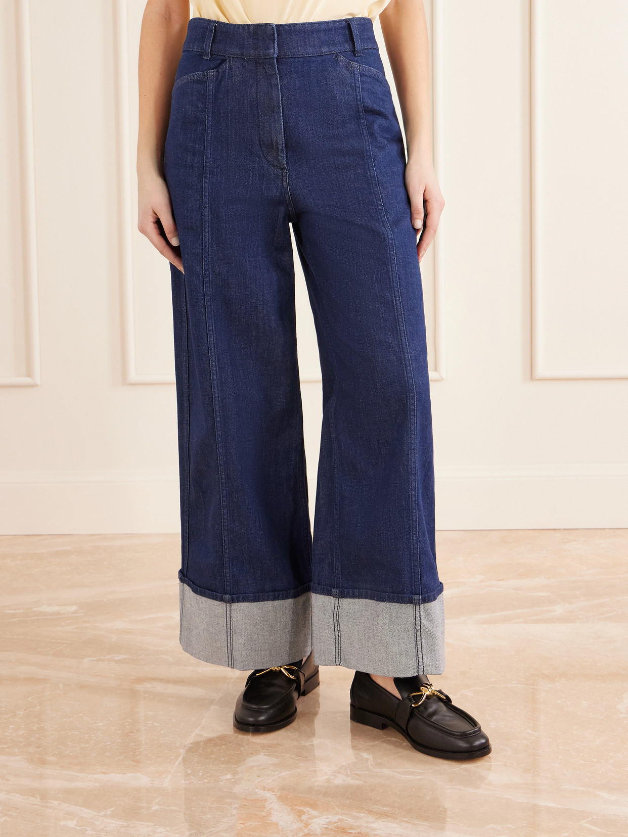 Organic High-Rise Wide- Leg