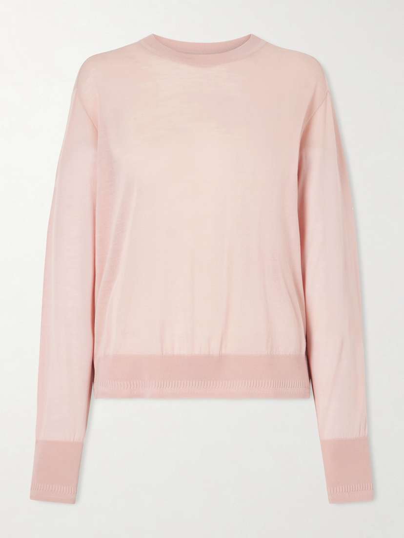 Another Tomorrow Merino Wool Sweater