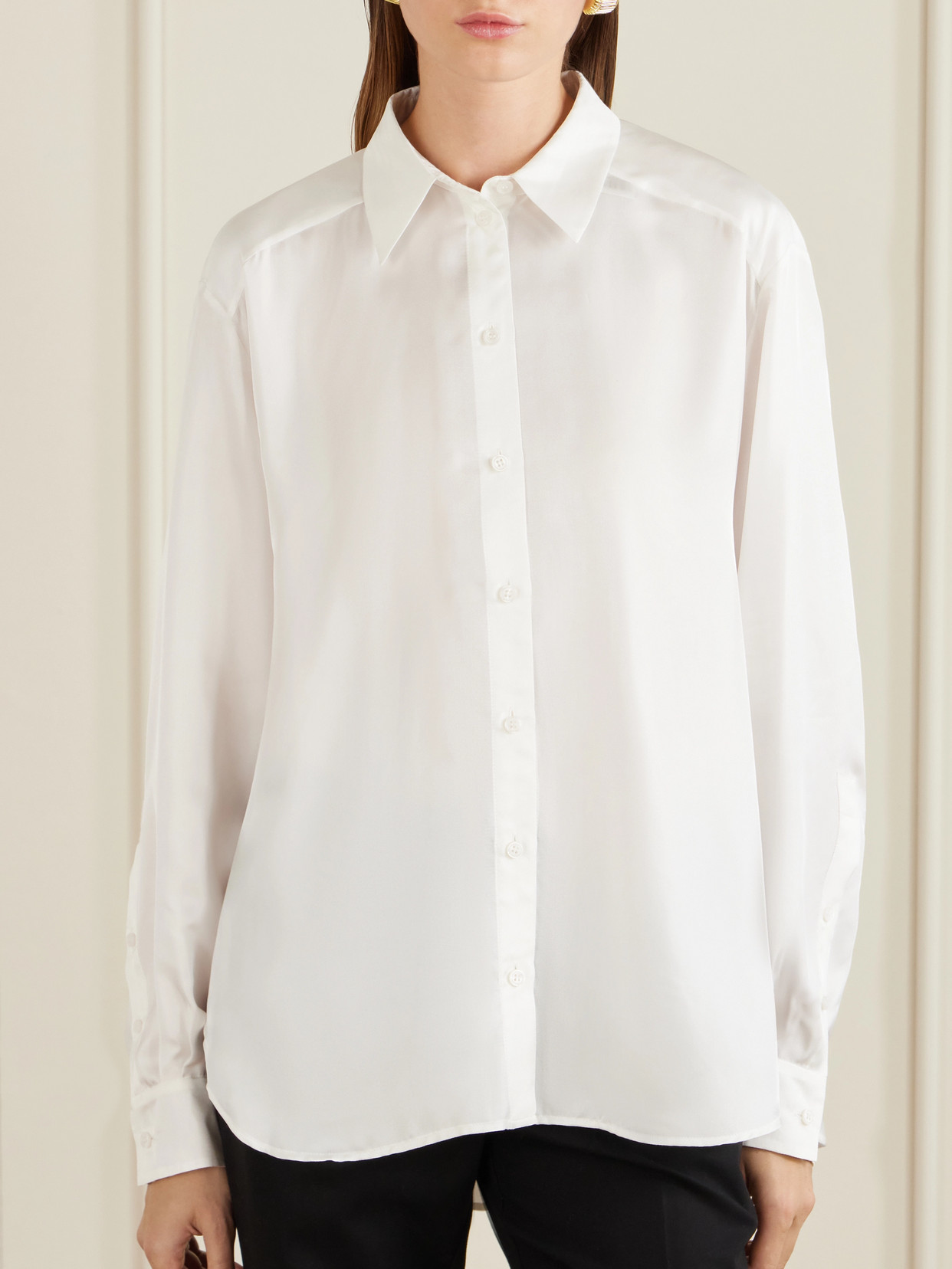 Silk-Twill Shirt