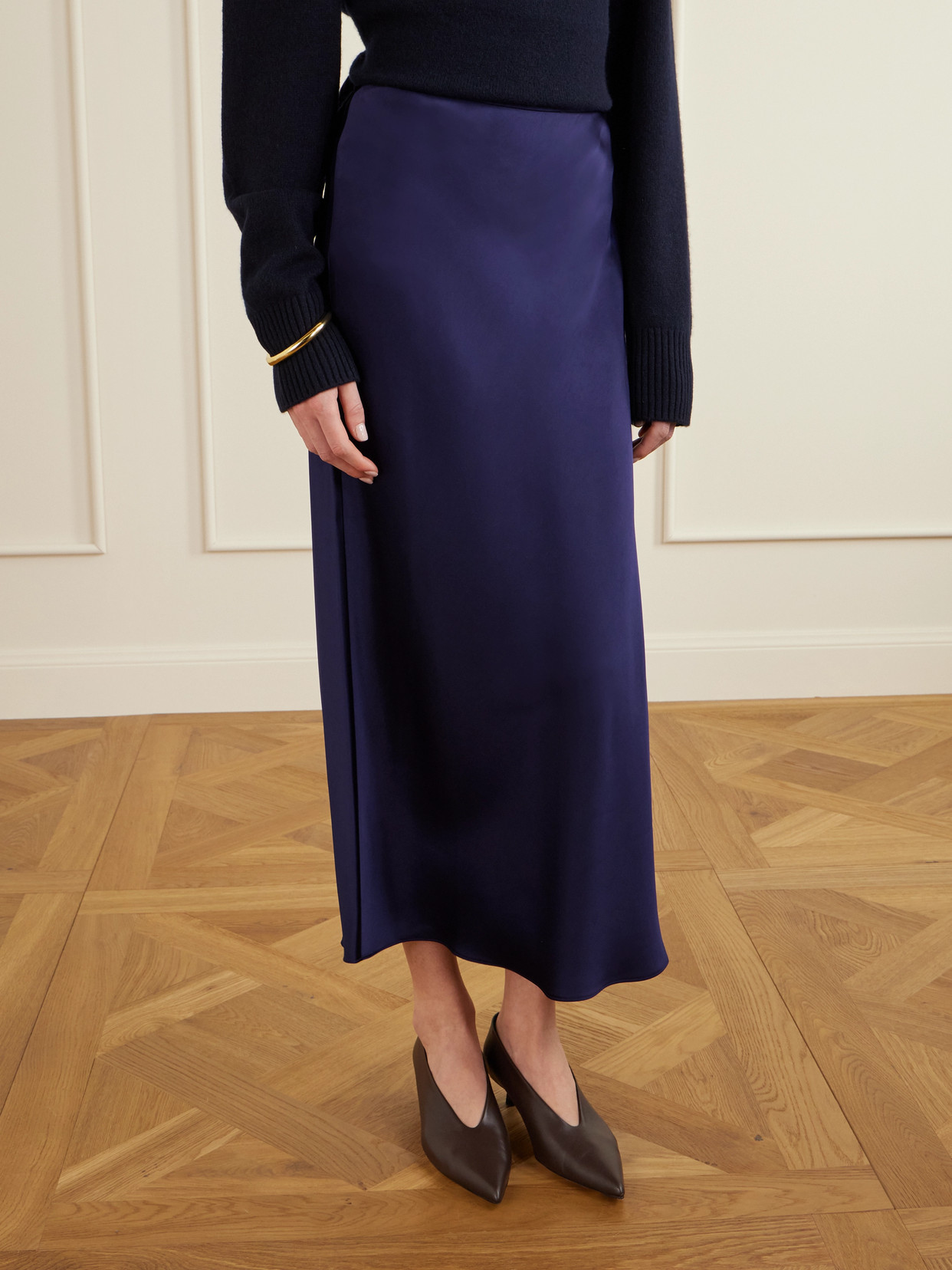 Satin Midi