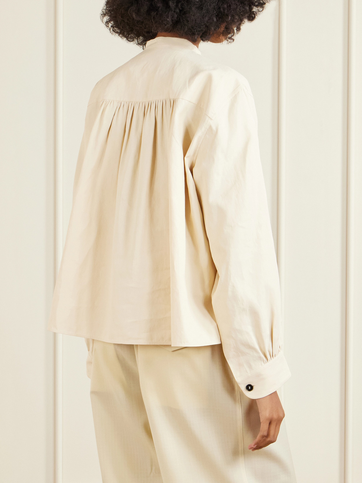 Pleated Shirt
