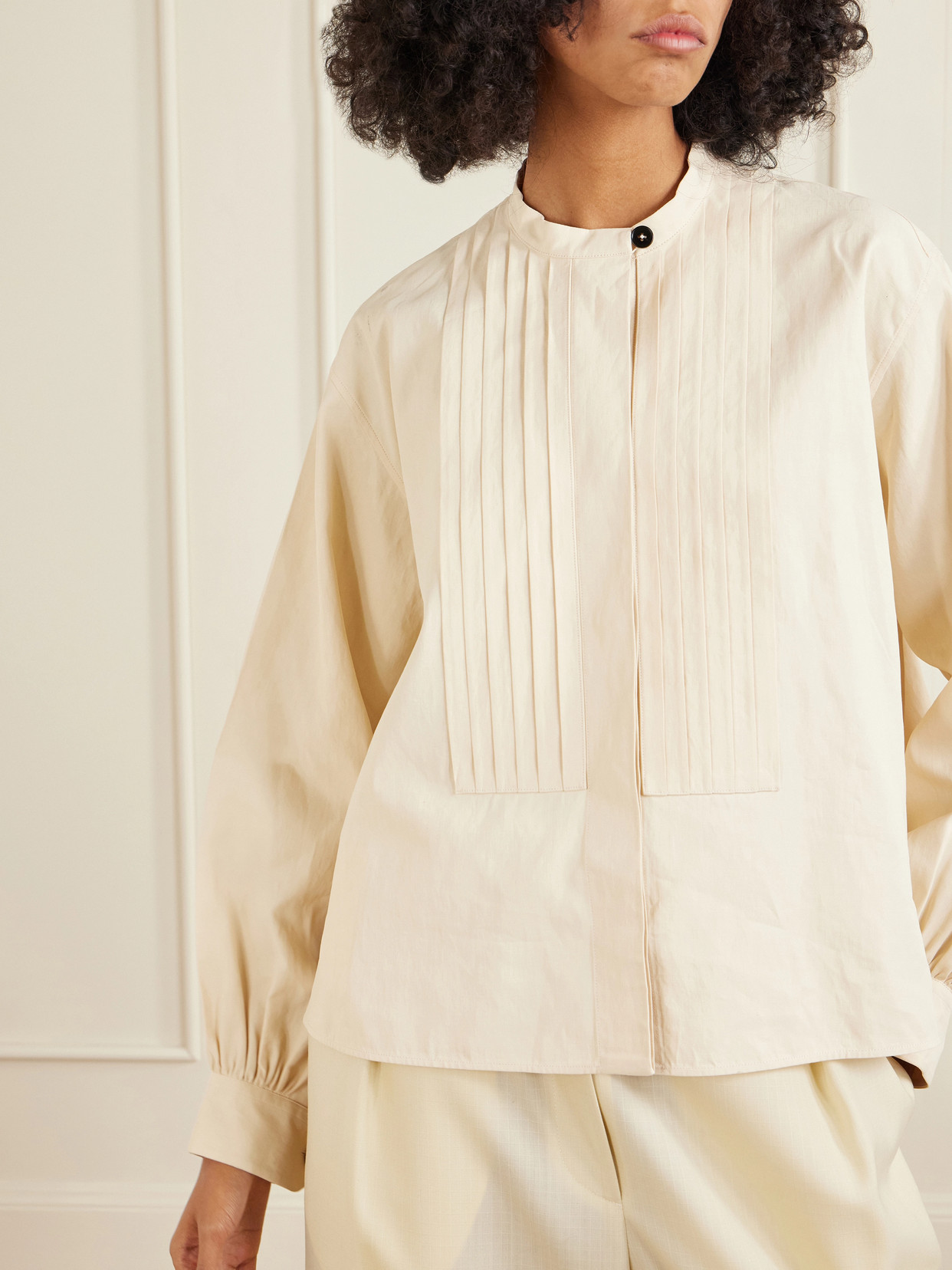 Pleated Shirt