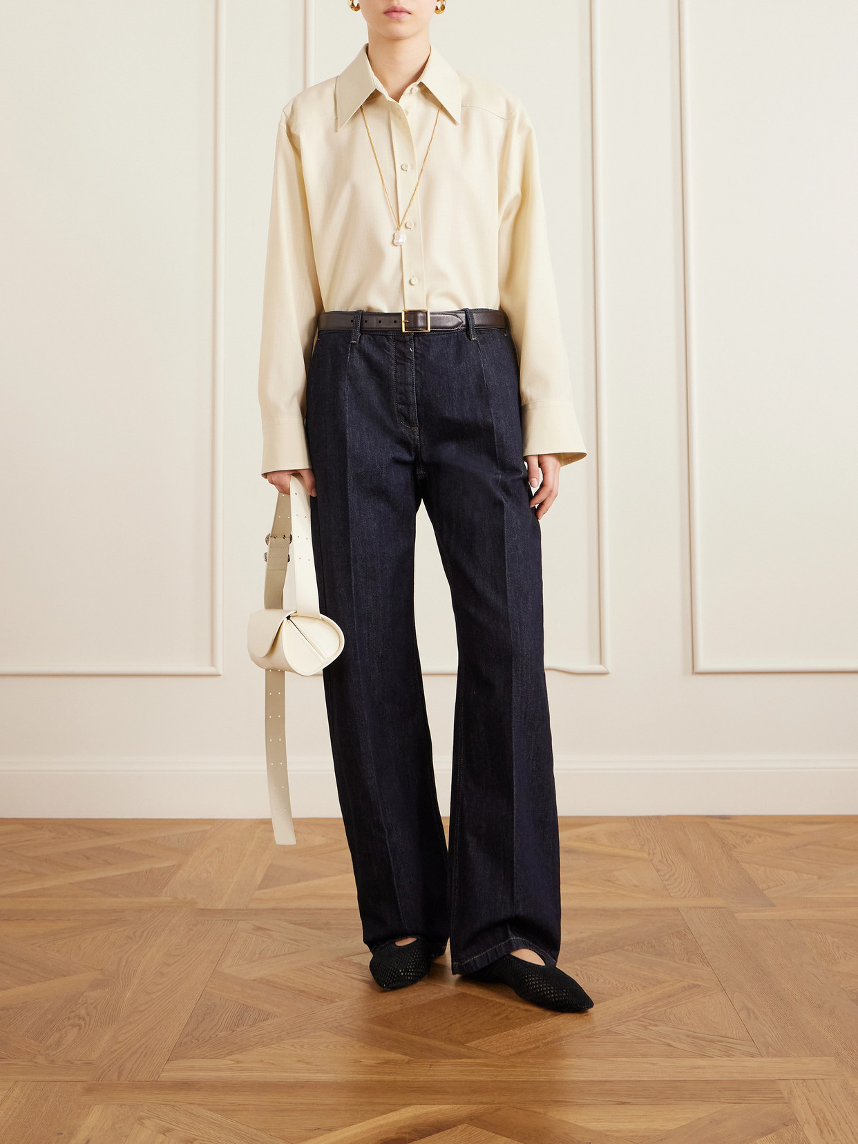 Jil Sander Mid-rise Straight-leg Jeans In Blue