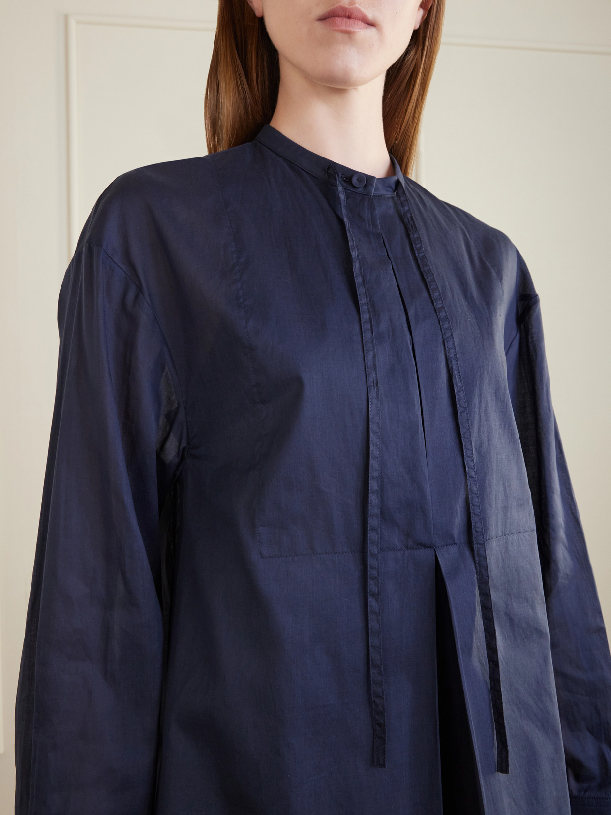 Cotton-Poplin Blouse