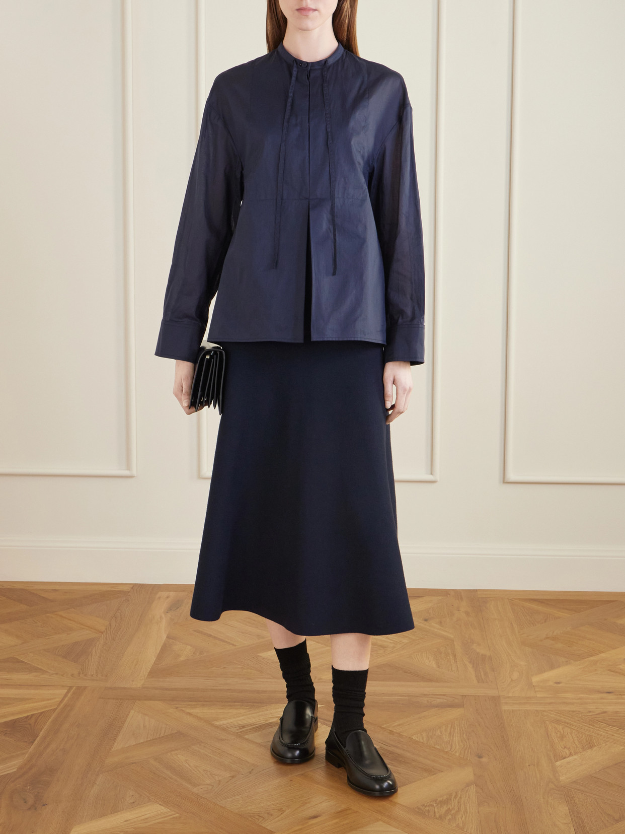 Cotton-Poplin Blouse