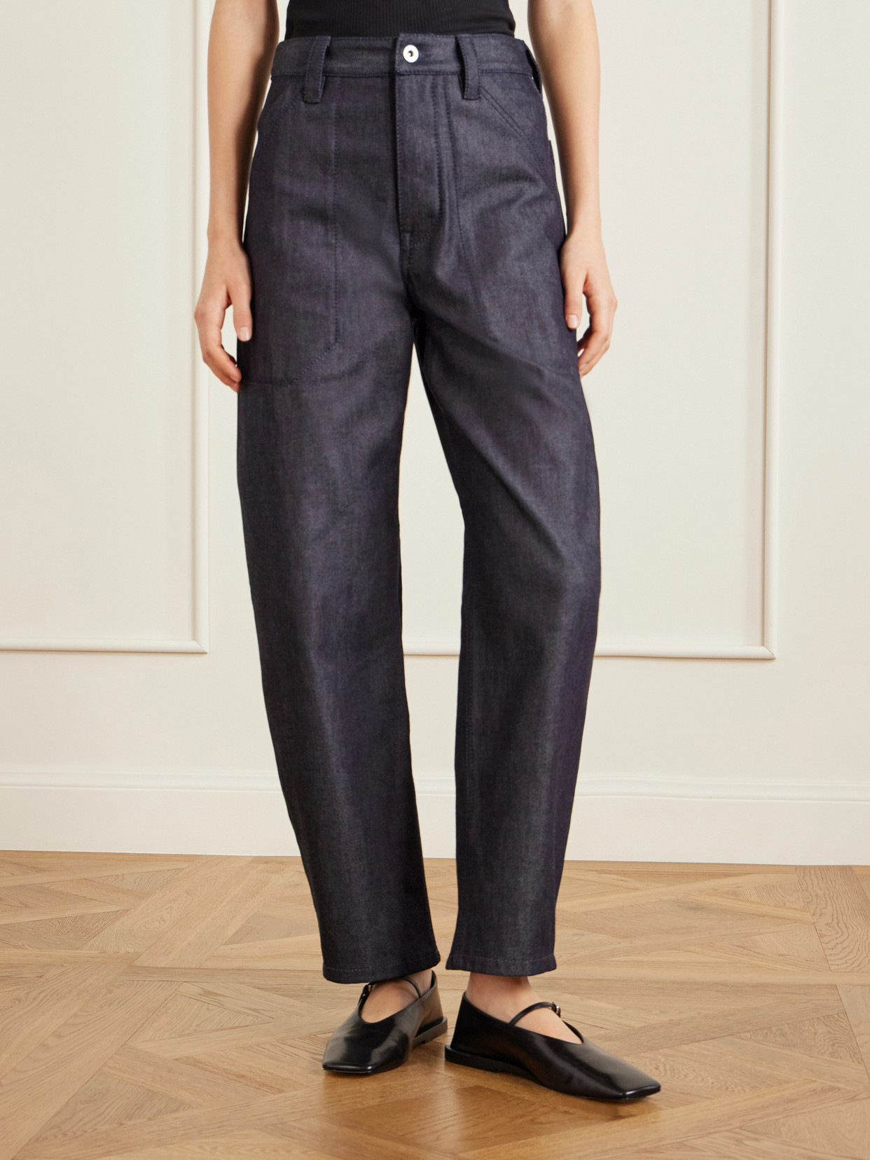 Cropped Boyfriend Jeans