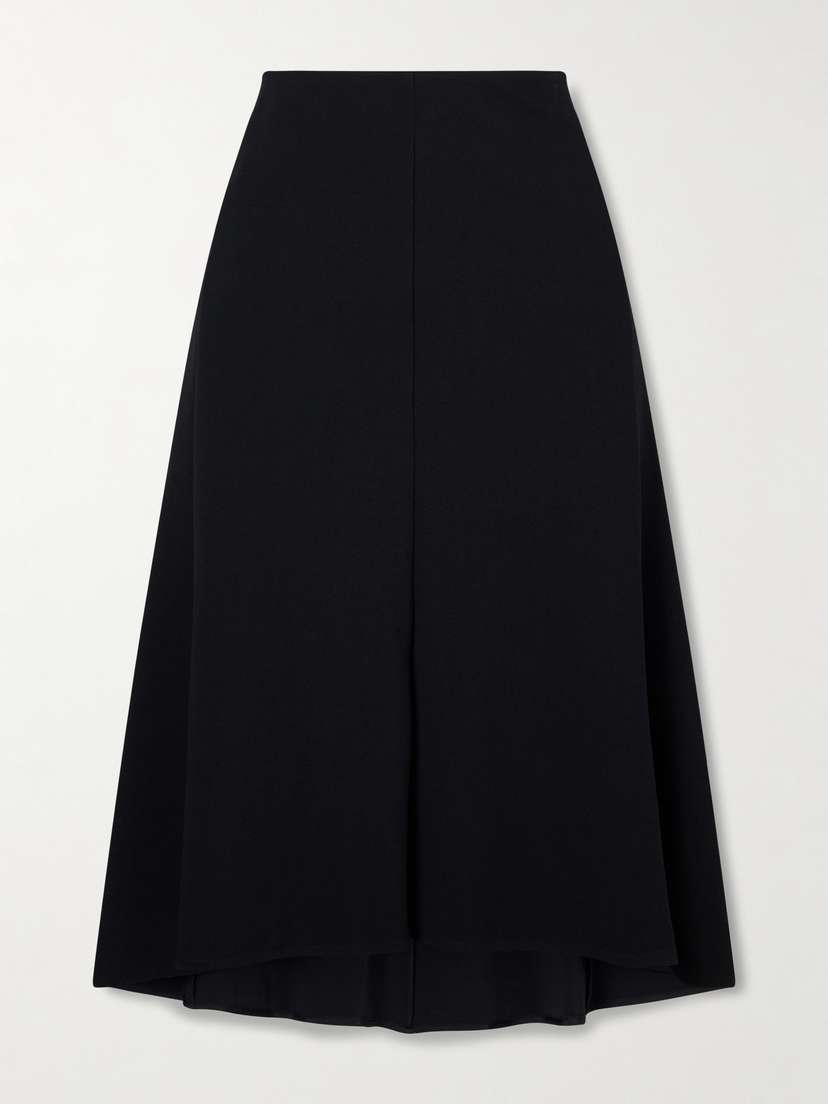 Jil Sander Crepe Midi Skirt