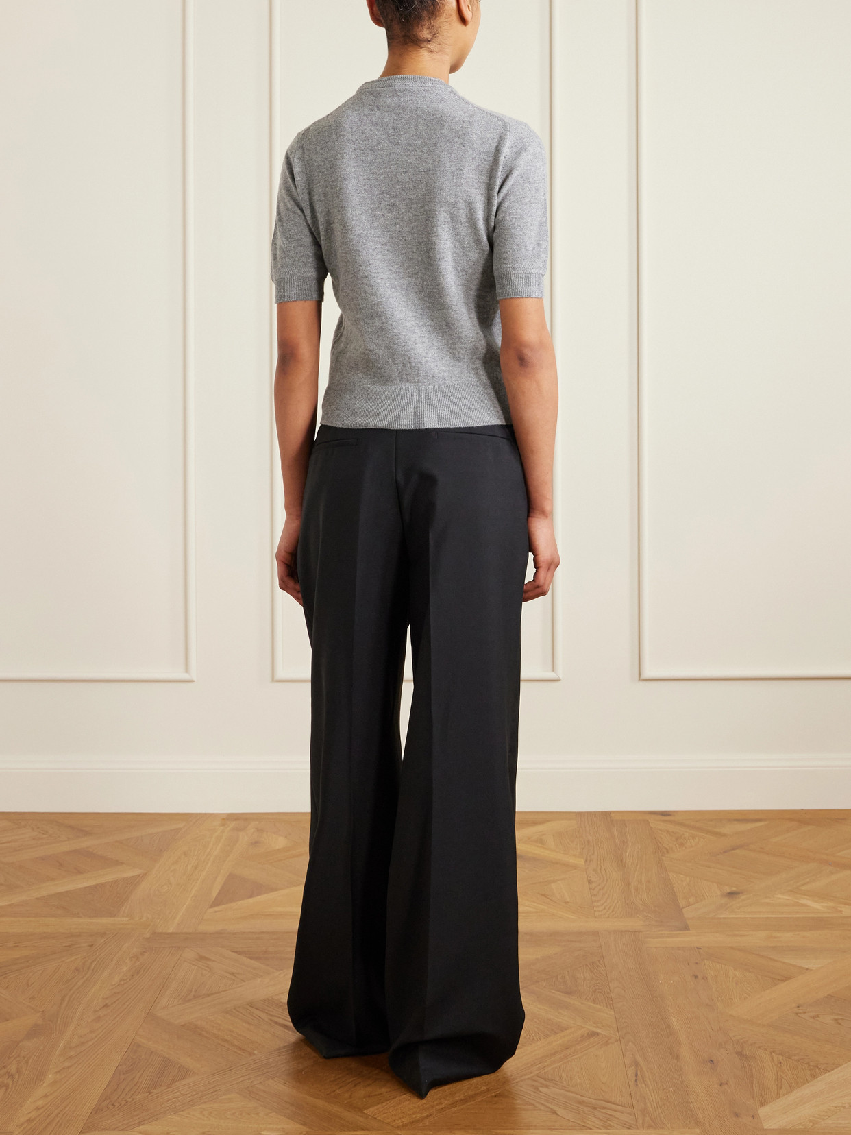Jil Sander Wool Sweater In Gray