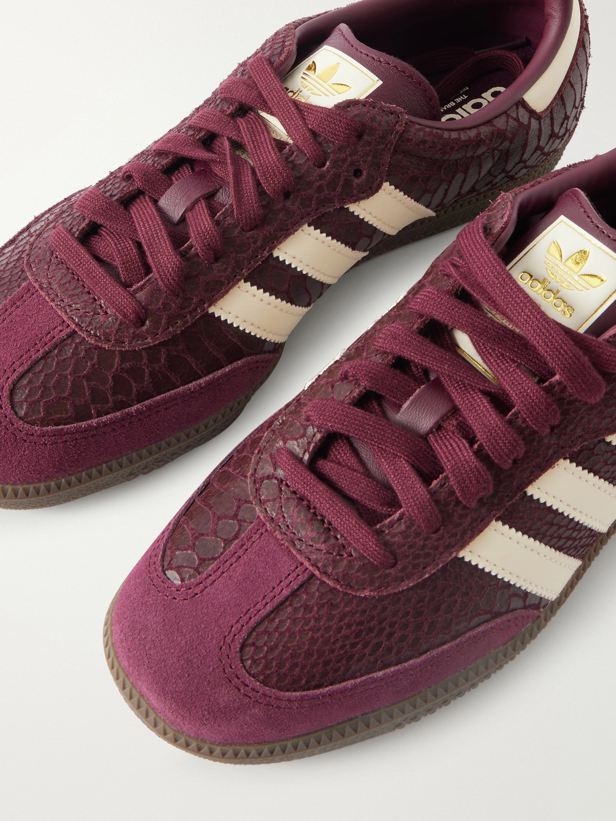 Samba Og Snake-Effect Sneakers