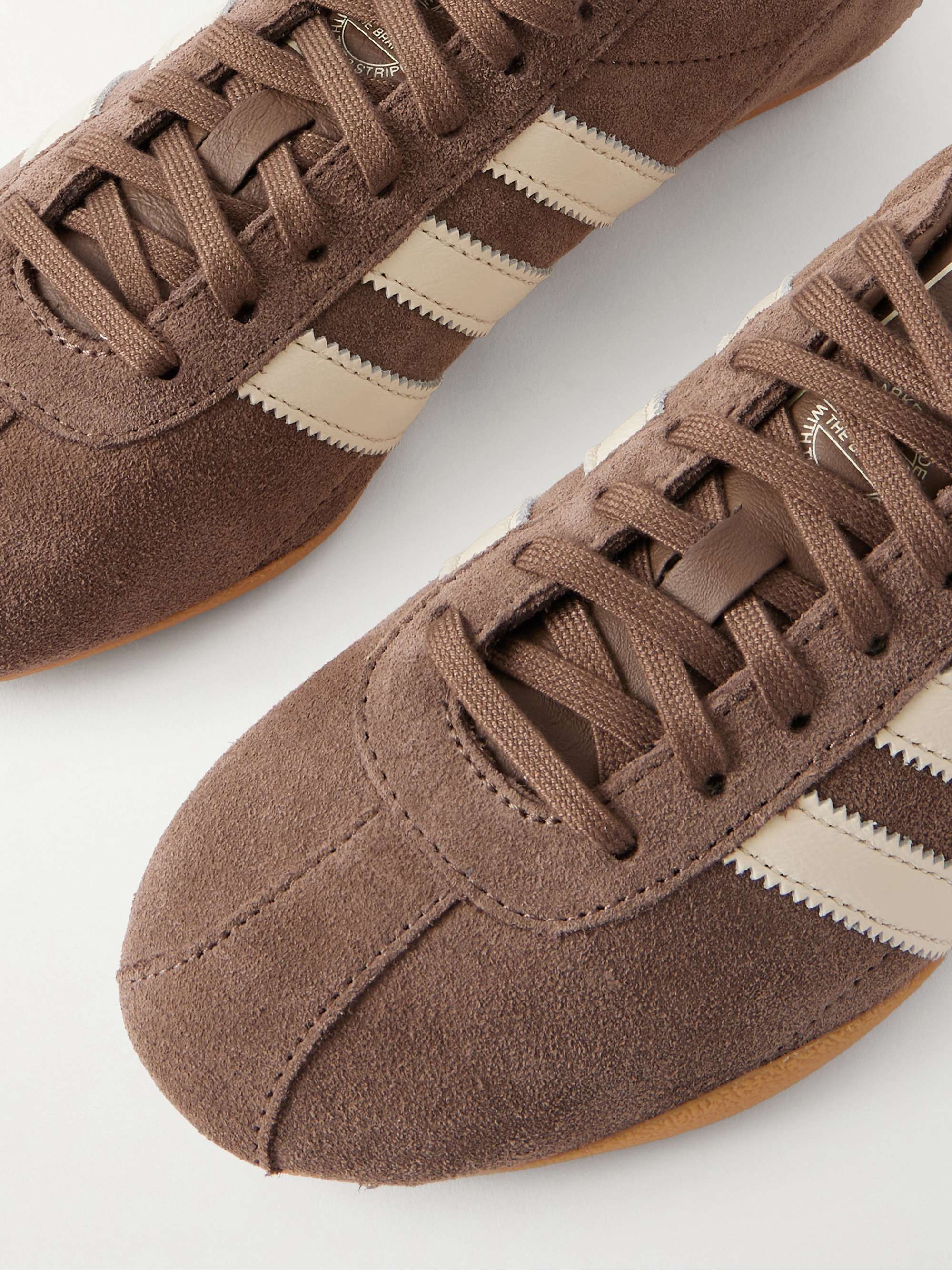 ADIDAS ORIGINALS Tokyo leather-trimmed suede sneakers | NET-A-PORTER