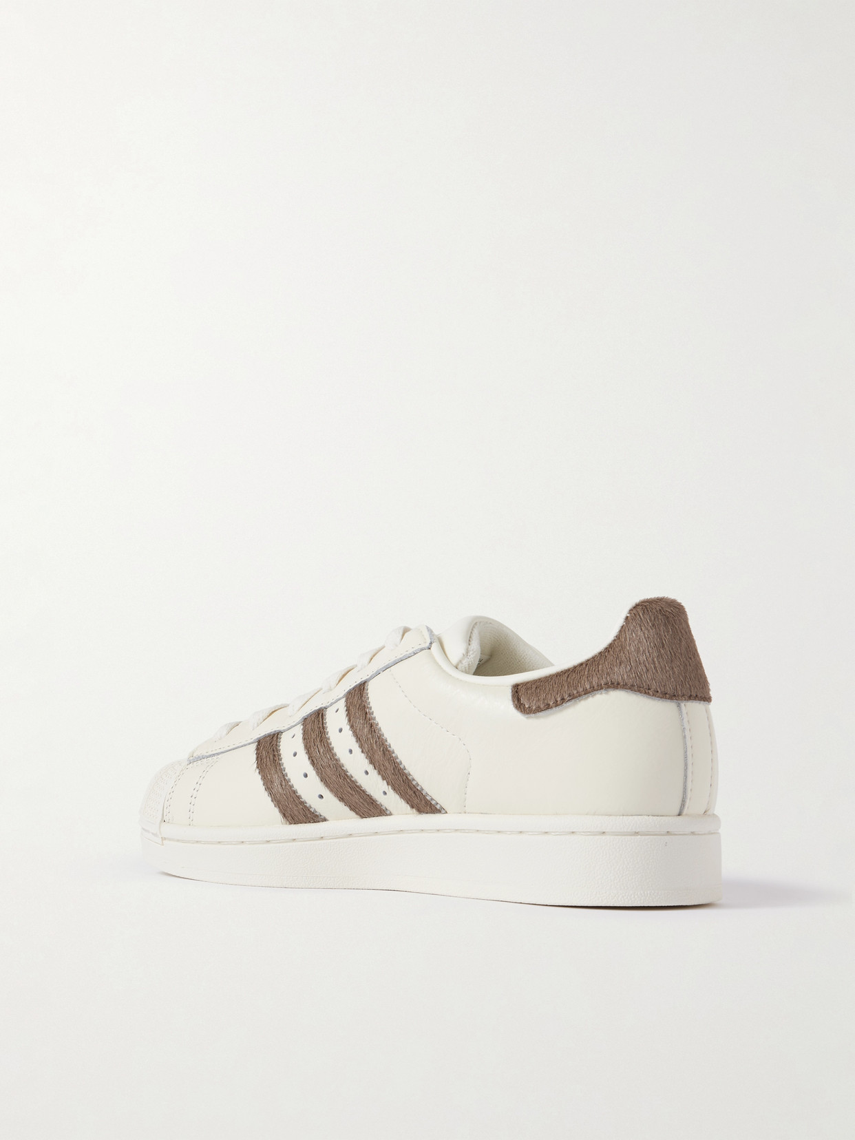 Superstar Ii Calf Hair-Trimmed Sneakers