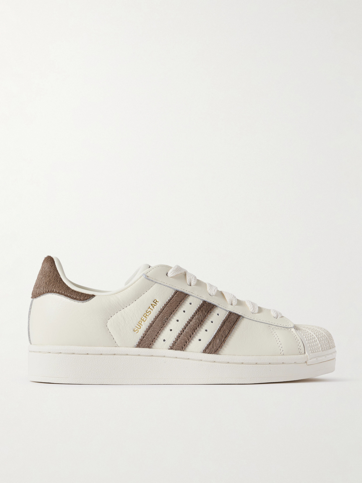 Superstar Ii Calf Hair-Trimmed Sneakers