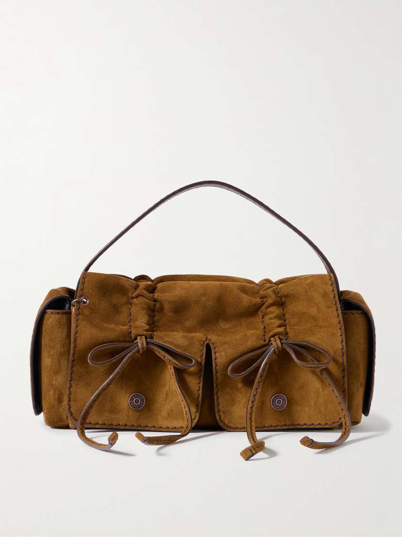 Acne Studios Suede Shoulder Bag
