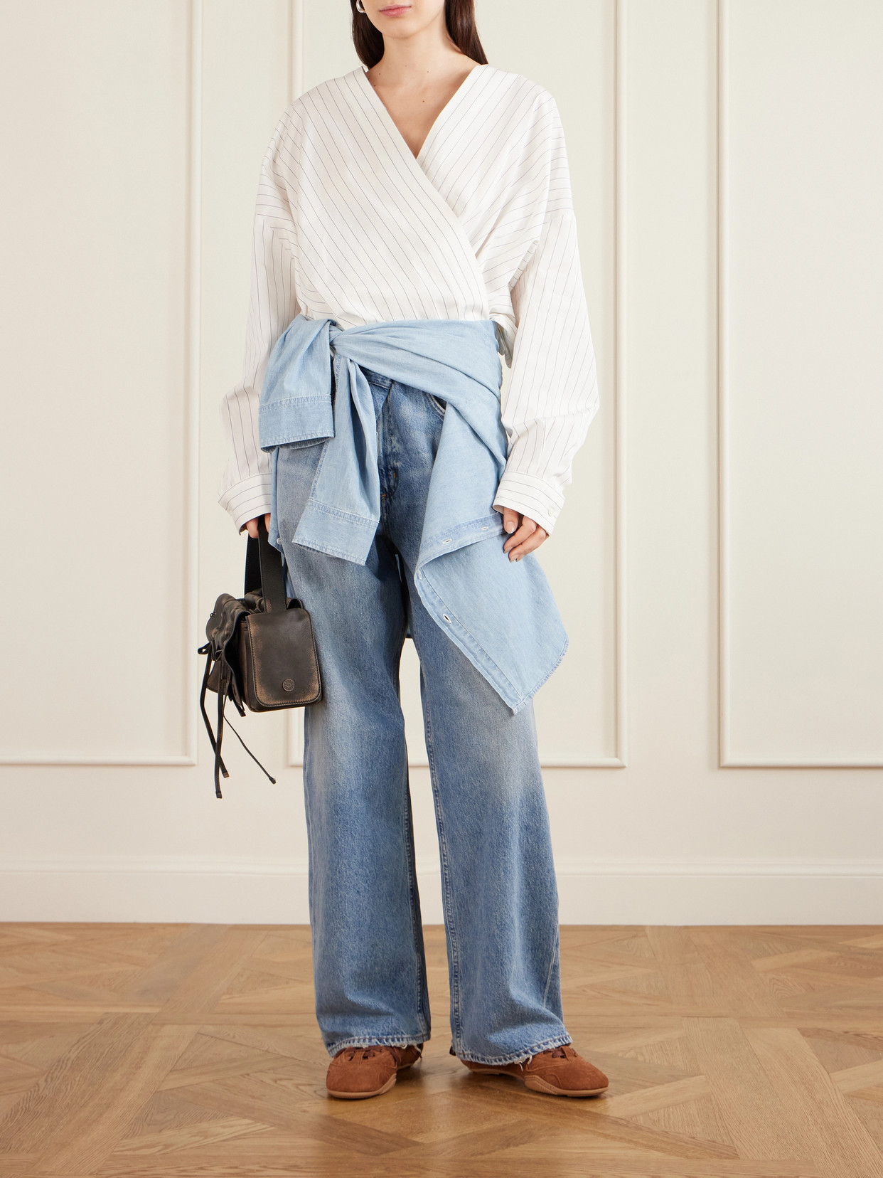 Acne Studios Brown Sneakers With Classic Silhouette And Smooth Finish