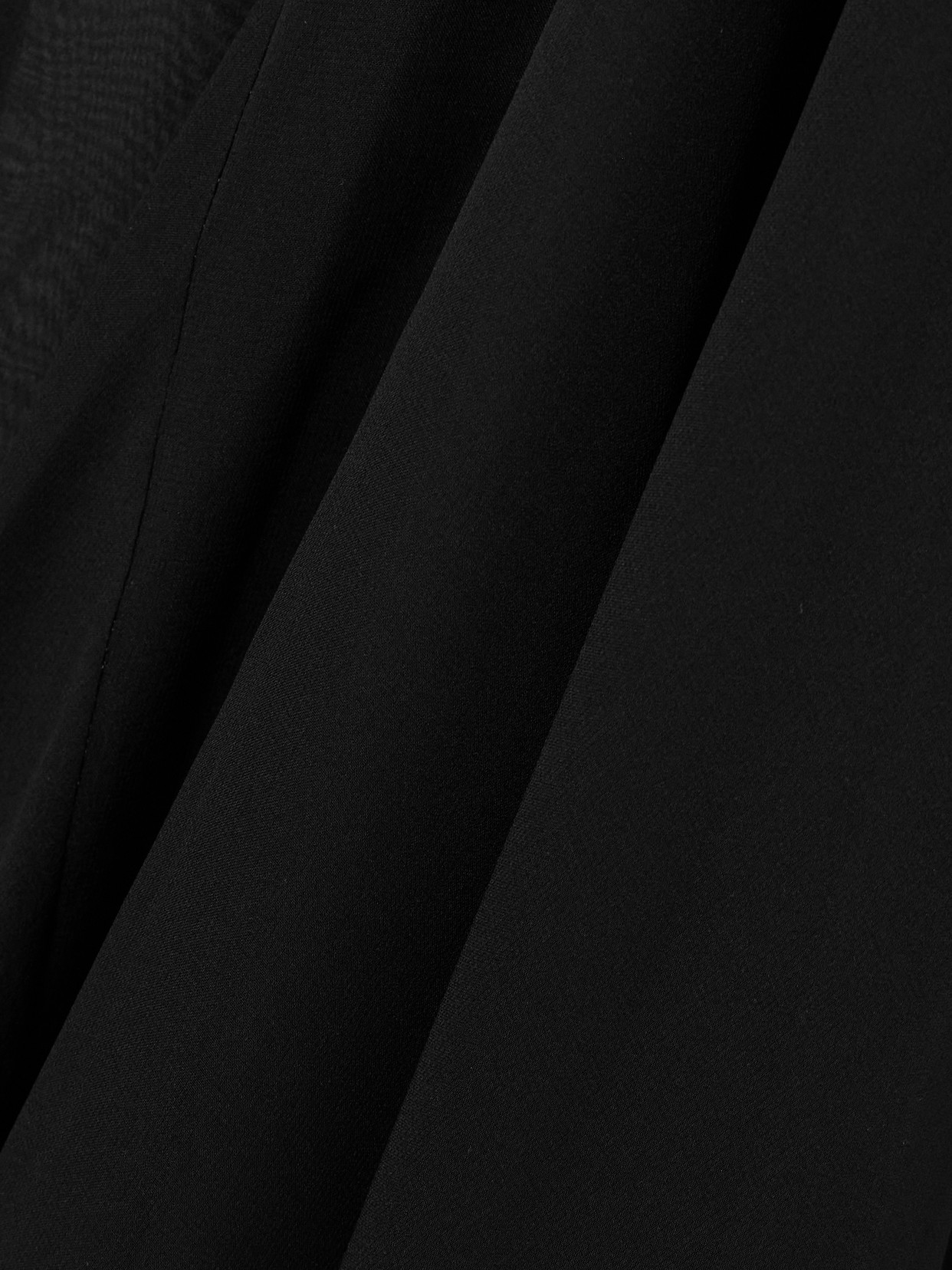 Sharon Wauchob Jay Asymmetric Pleated Silk-voile Skirt In Black